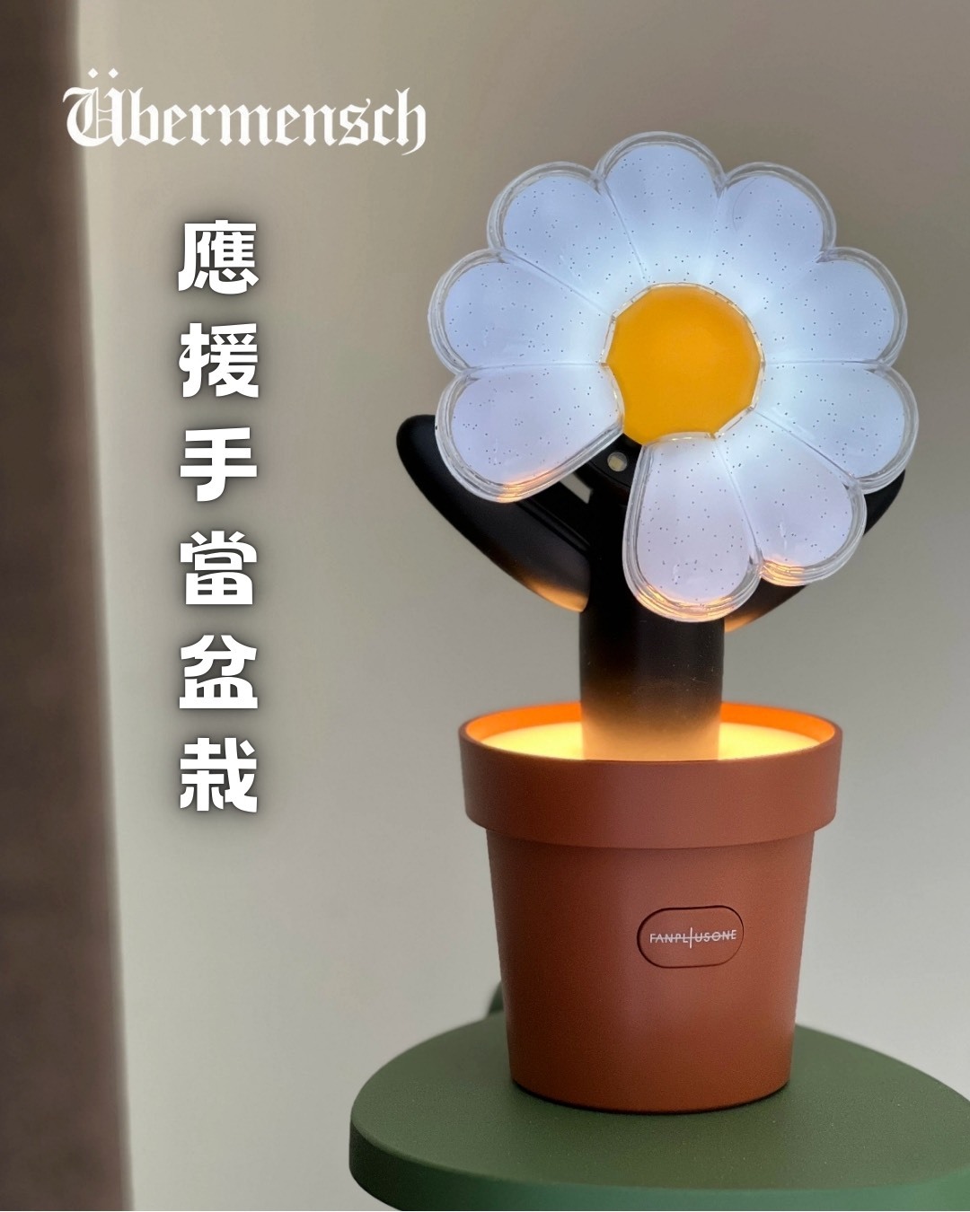 GD 權志龍 手燈盆栽（沒有附手燈）