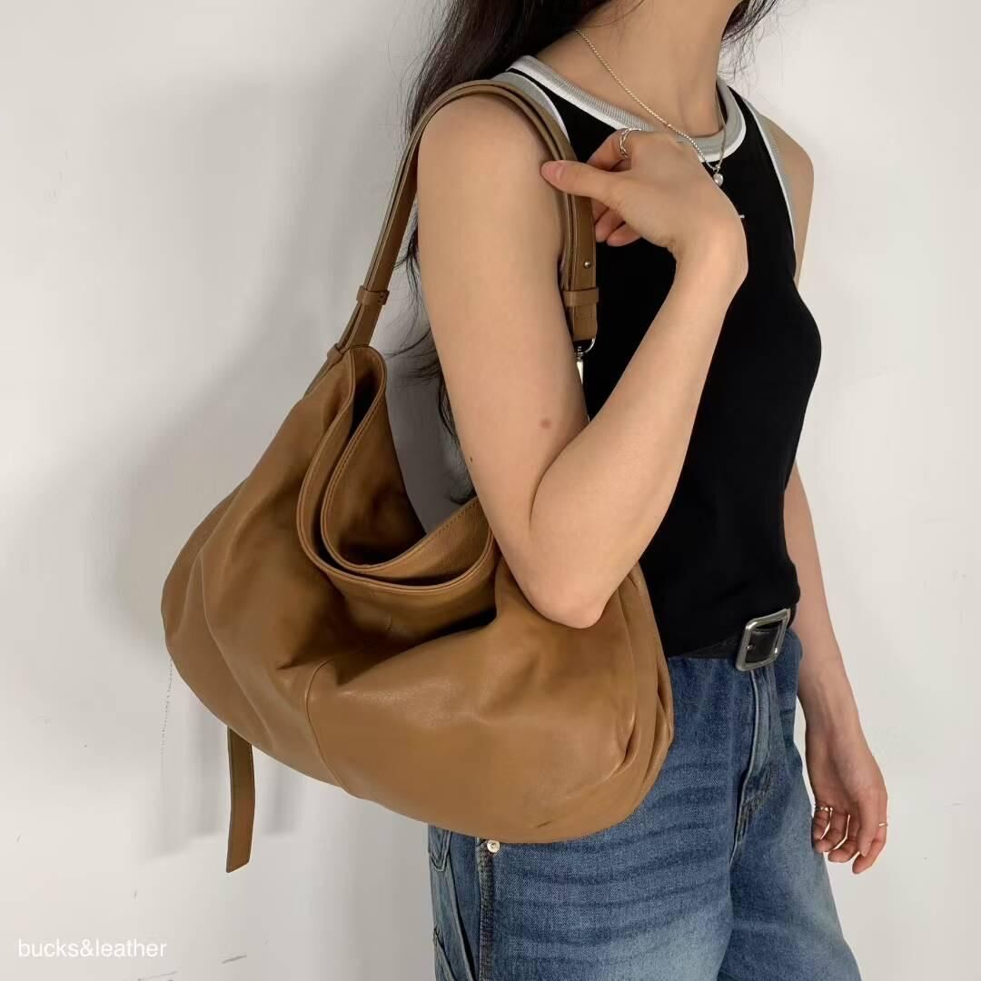 BL721A 羊皮法式皮塔包