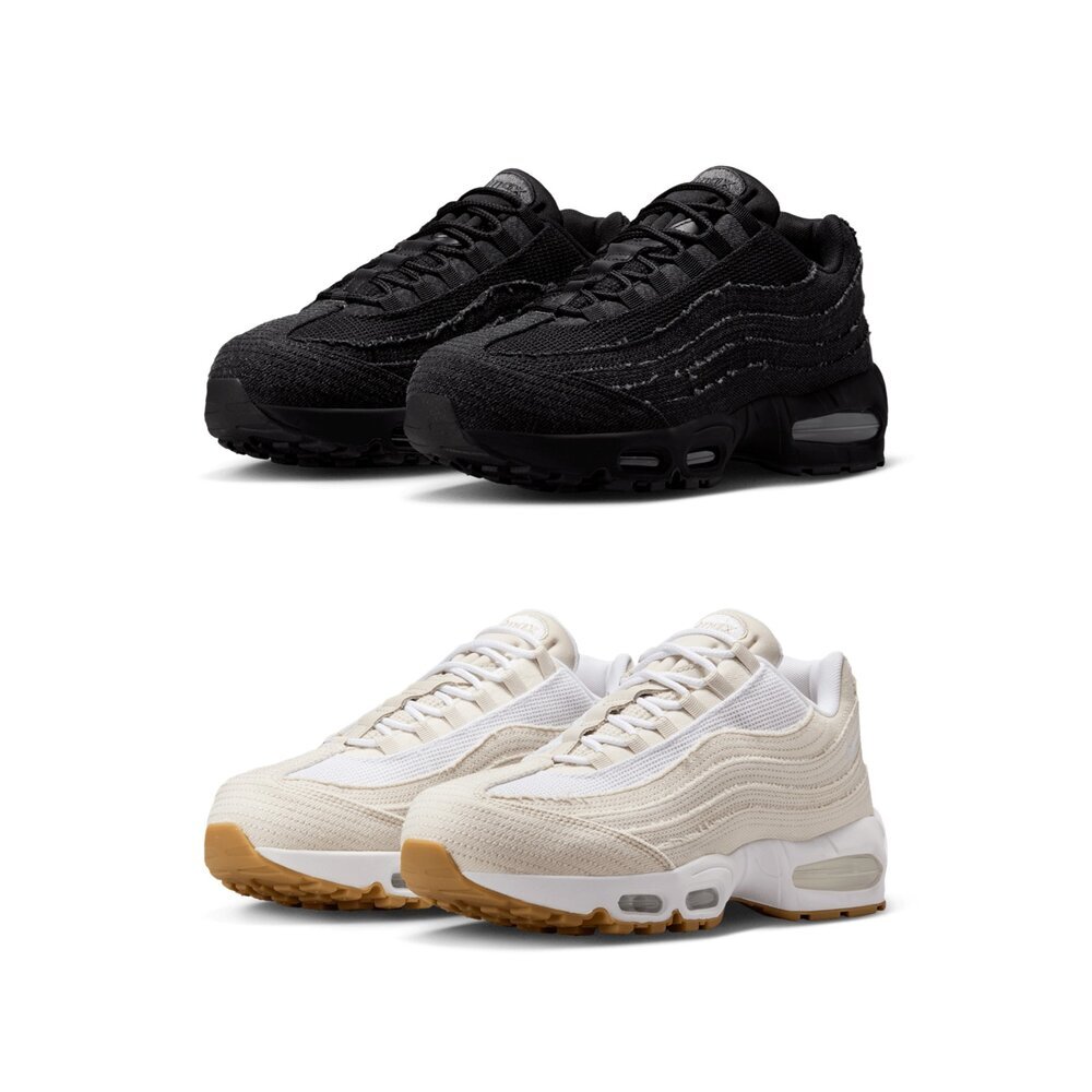 Levis x Nike Air Max 95 OG Black 全黑 / 粉白 氣墊 HM4743