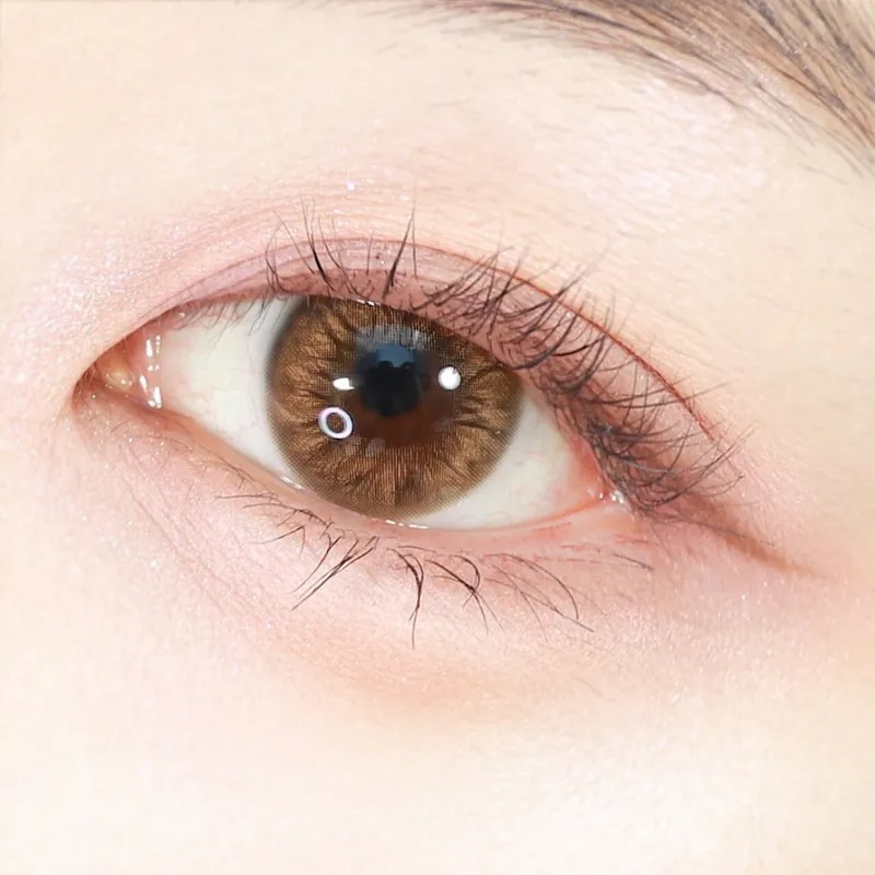 Lensme Custom Look No.02 Brown｜月拋彩妝隱形眼鏡｜每盒2片