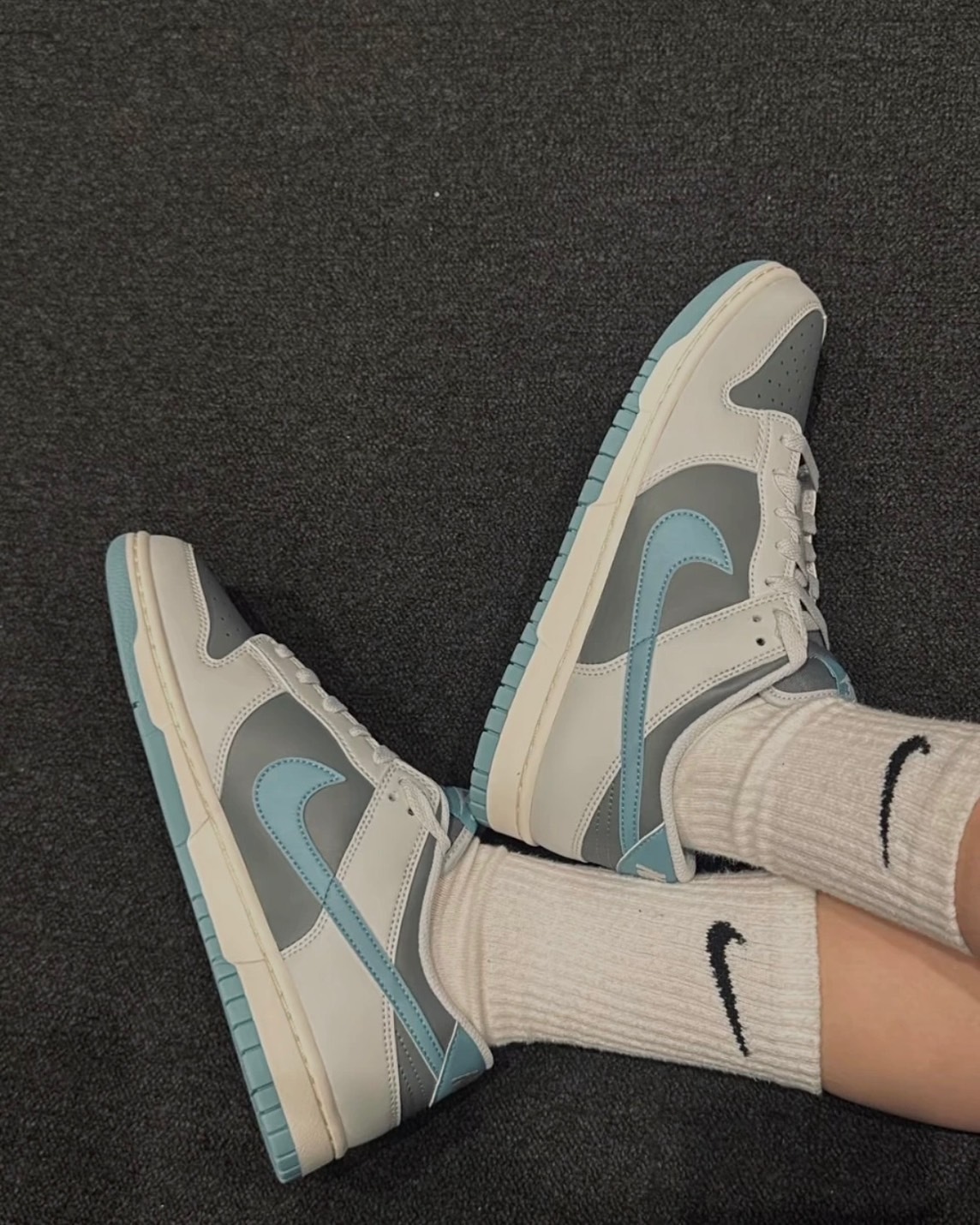 <少年感>Nike Dunk Low "dusty blue" 復古 板鞋 霧灰藍