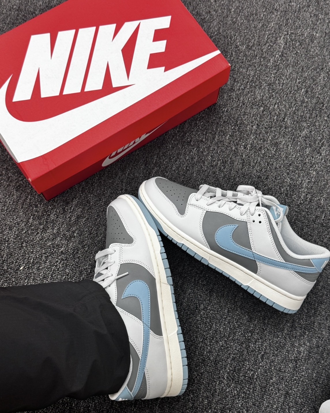 <少年感>Nike Dunk Low "dusty blue" 復古 板鞋 霧灰藍