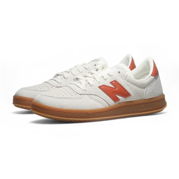 NEW BALANCE 休閒鞋 NB 500 米橘 焦糖底 麂皮 復古 女 CT500DA