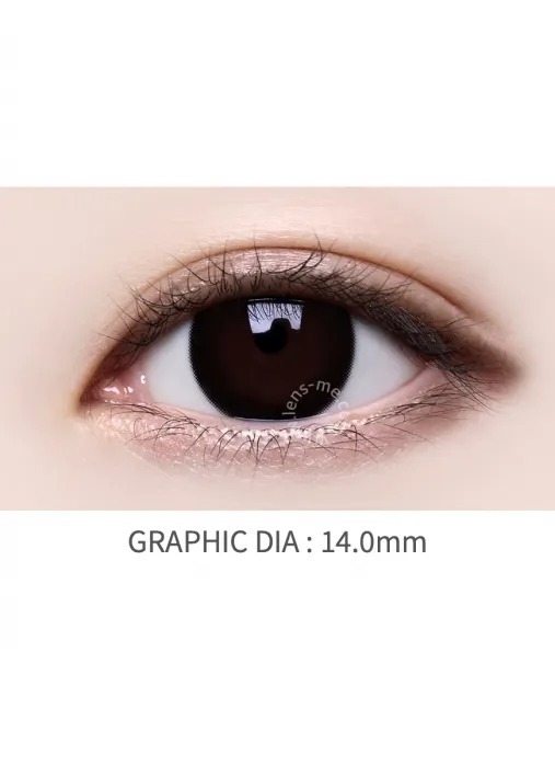 Lensme Mega Look Mid Some Black｜月拋彩妝隱形眼鏡｜每盒2片