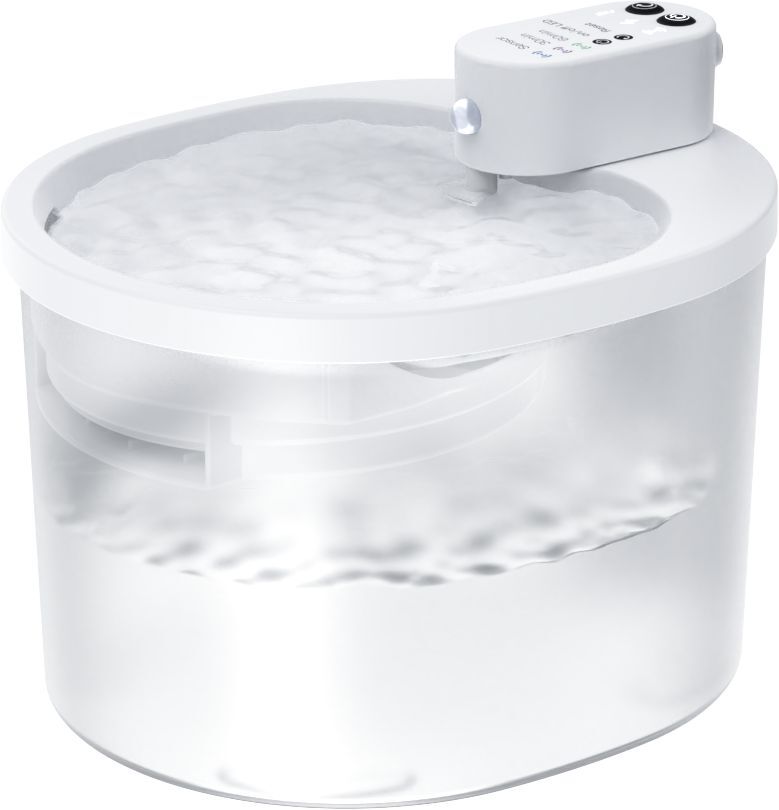 小白二代無線寵物飲水機-2.3L (白色)