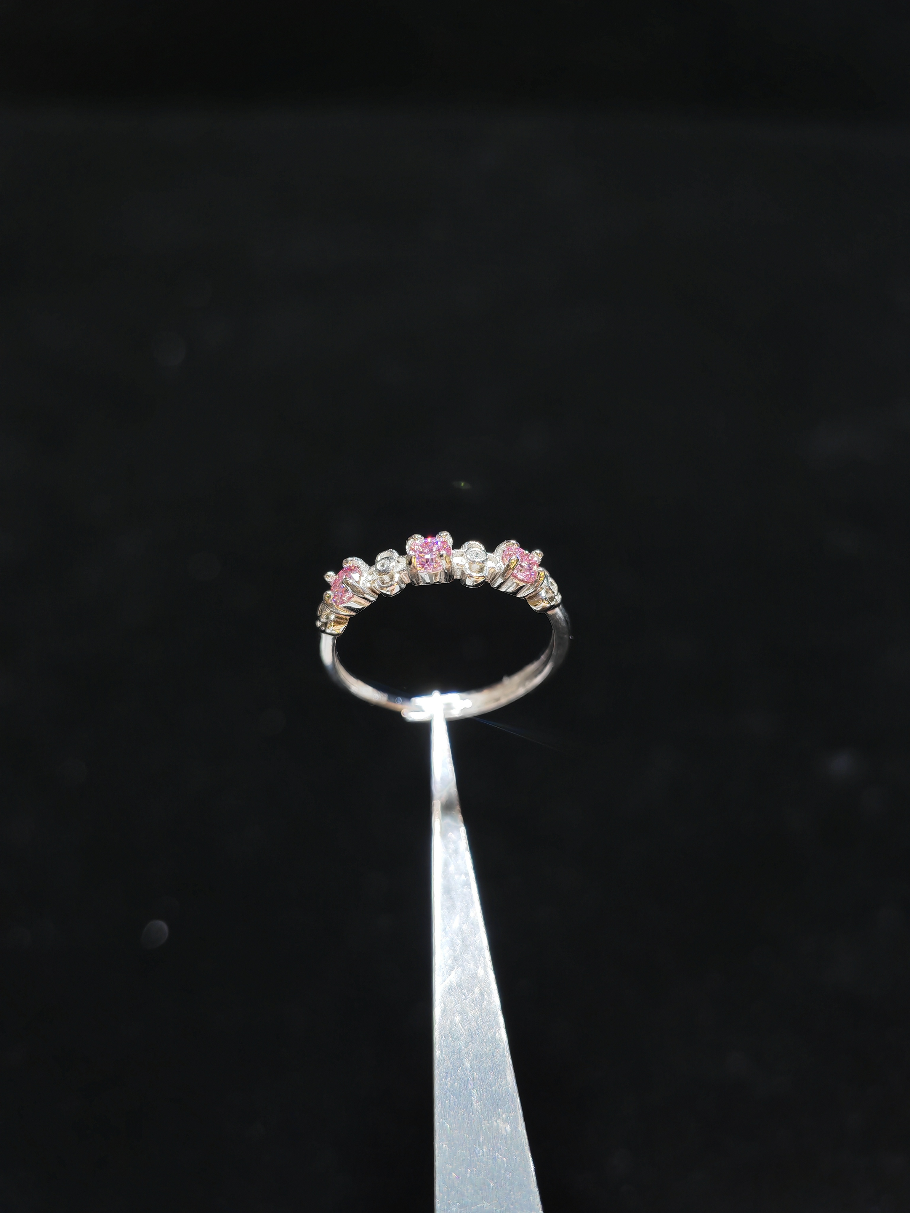 0.10ct 莫桑S925戒指 MR032