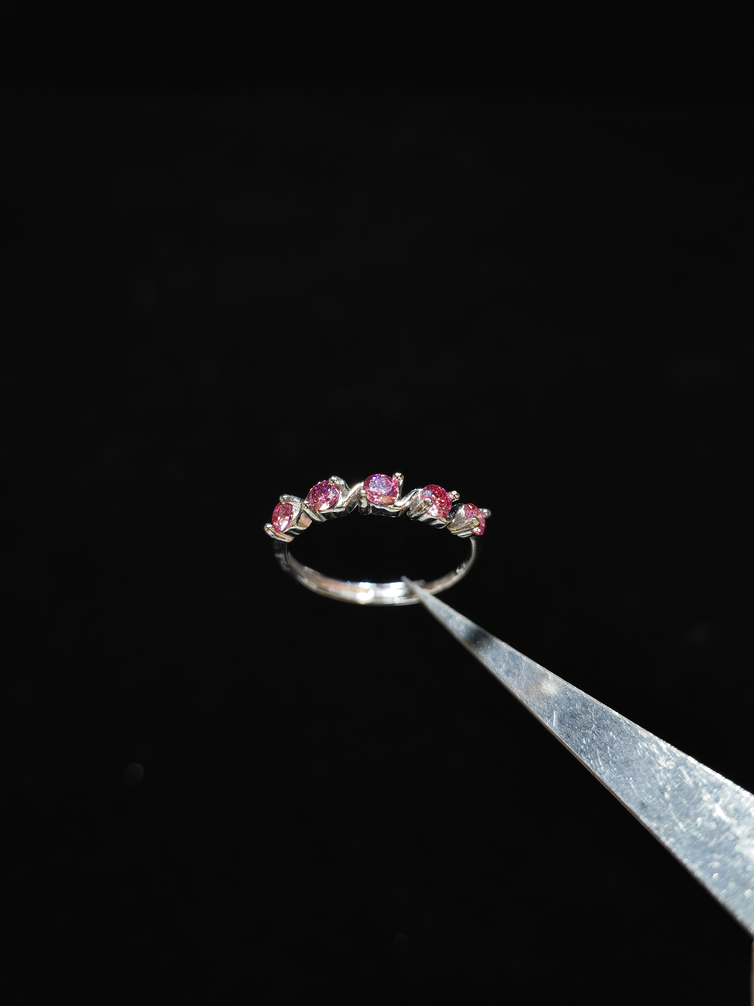 0.10ct 莫桑S925戒指 MR033