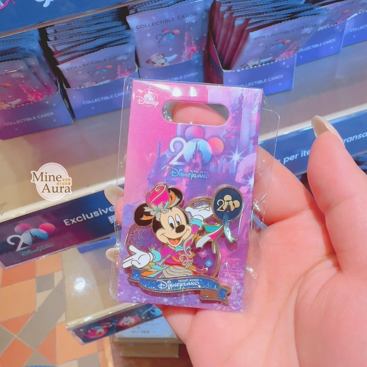 20周年奇妙派對 米奇 Mickey 造型 徽章 PIN -香港迪士尼樂園