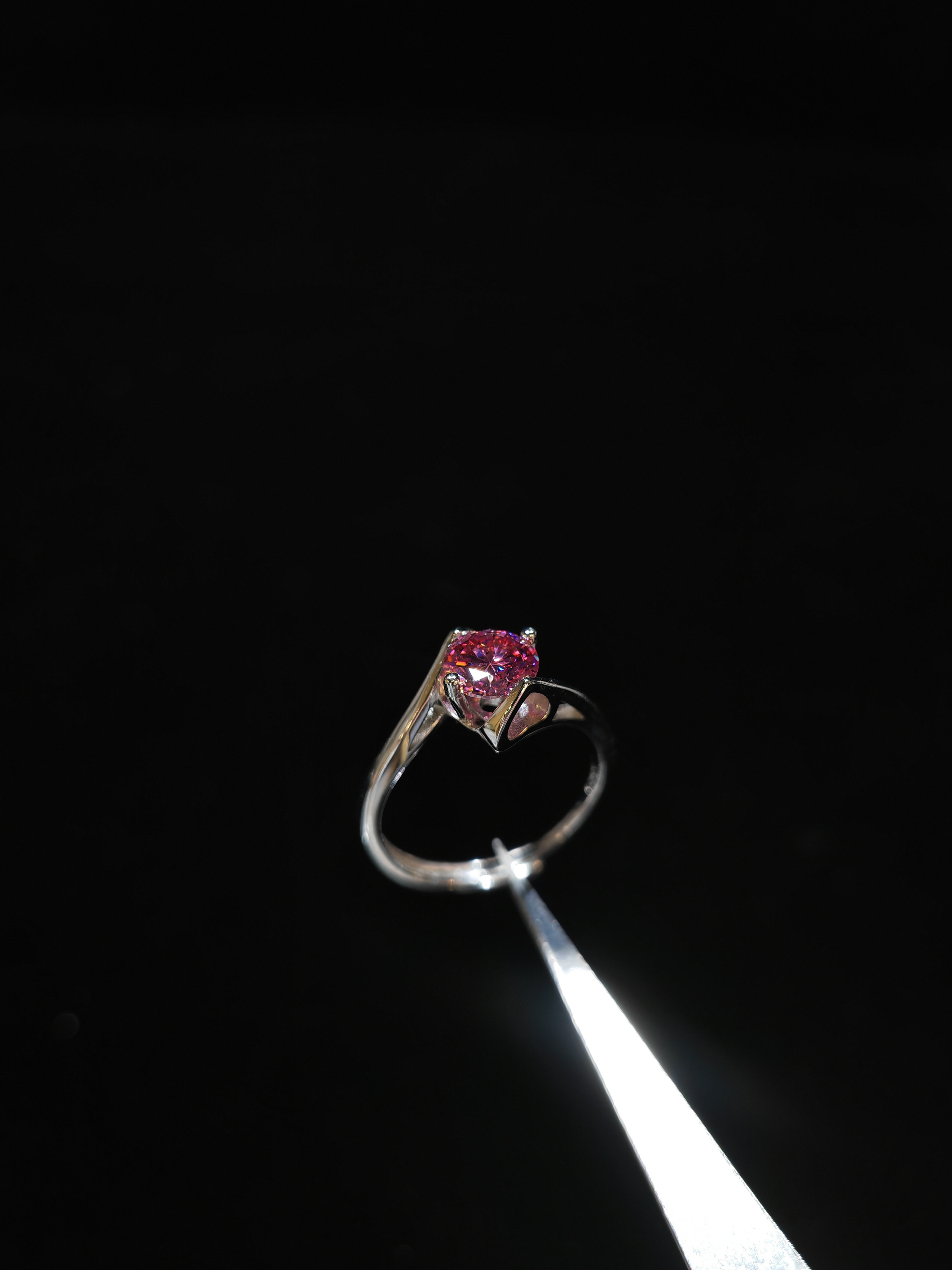 1.00ct 莫桑S925戒指 MR039