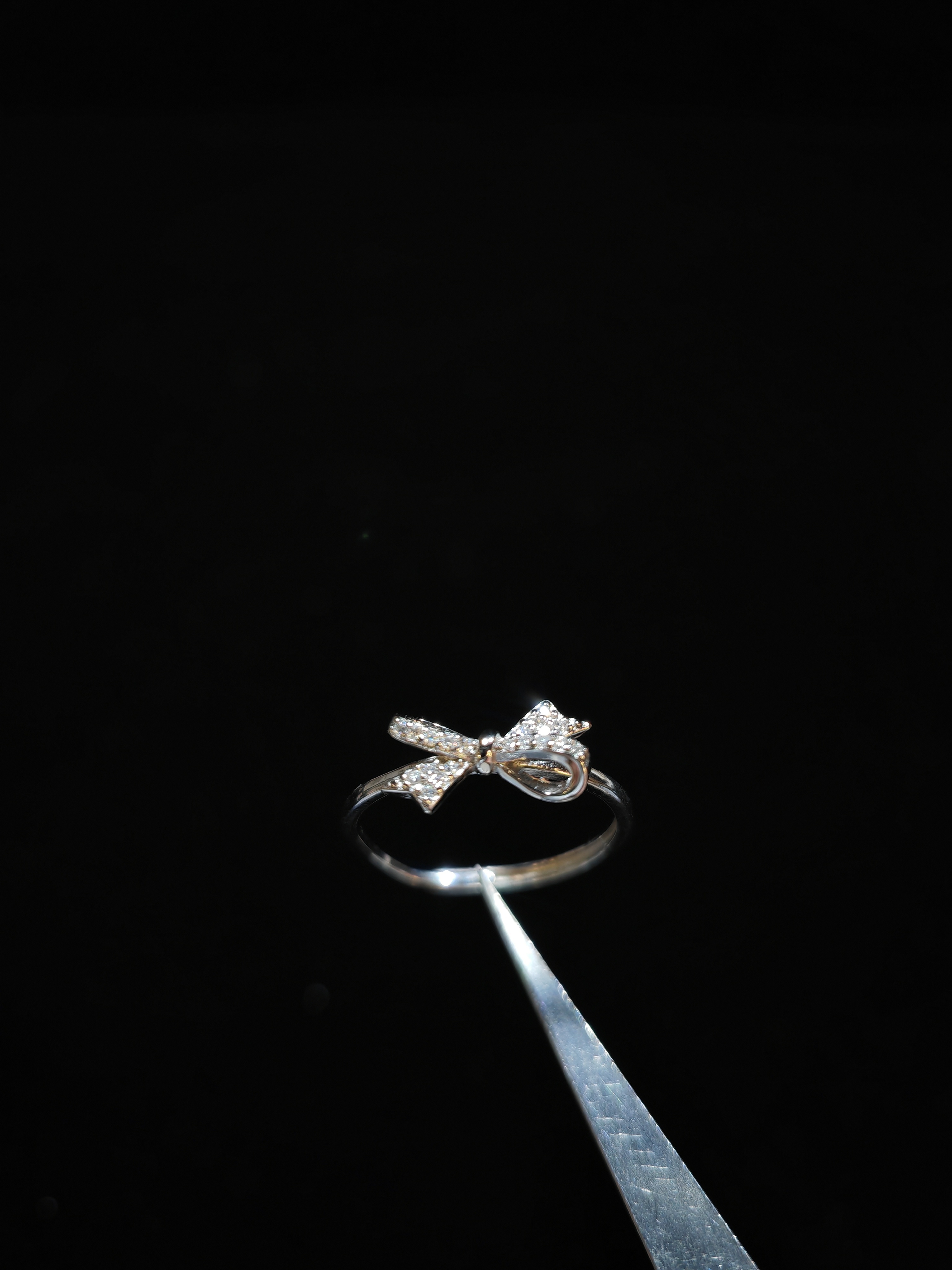 0.015ct 莫桑S925戒指 MR041