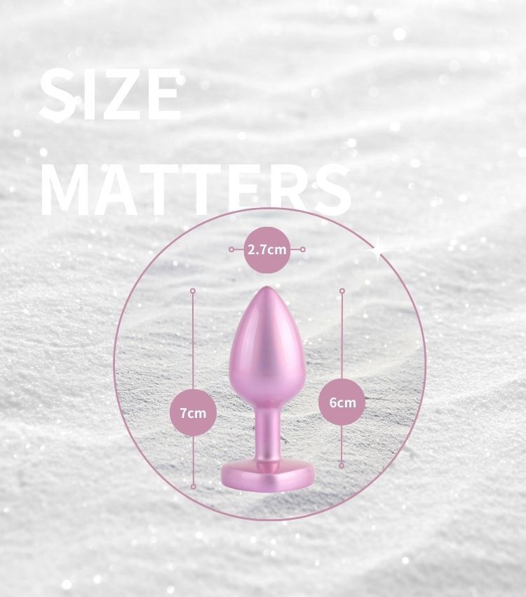 粉紅色的後庭肛塞