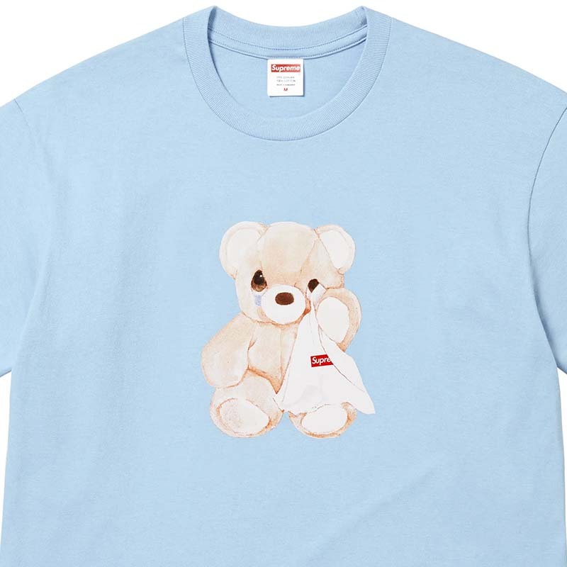 Supreme Bear Tee Powderblue  小熊 短袖 淺藍色 SS25T62-PE [台灣現貨]