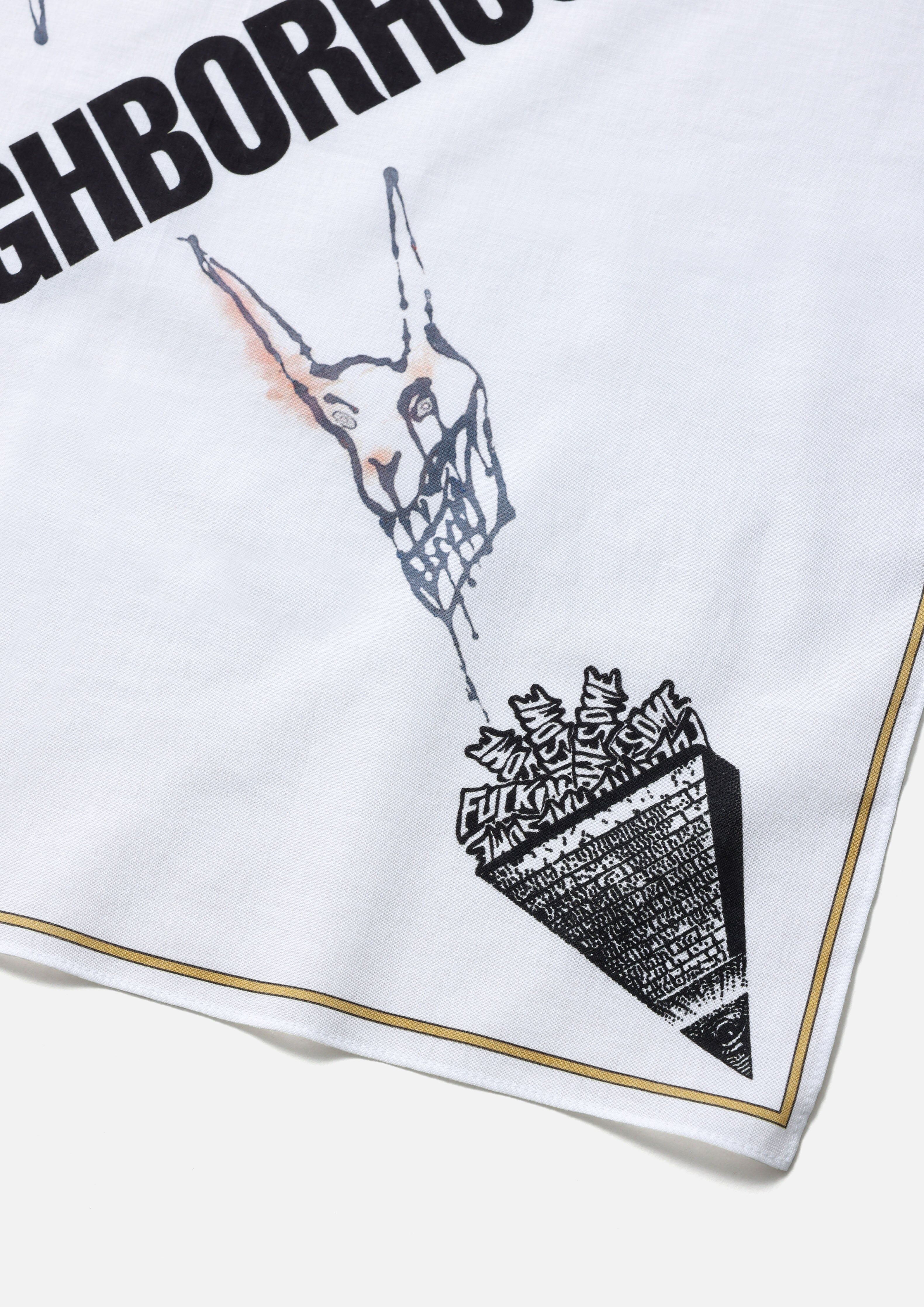 2025SS NEIGHBORHOOD NH FUCKING AWESOME BANDANA 聯名 頭巾 領巾 方巾 現貨 251BXFGN-AC01S