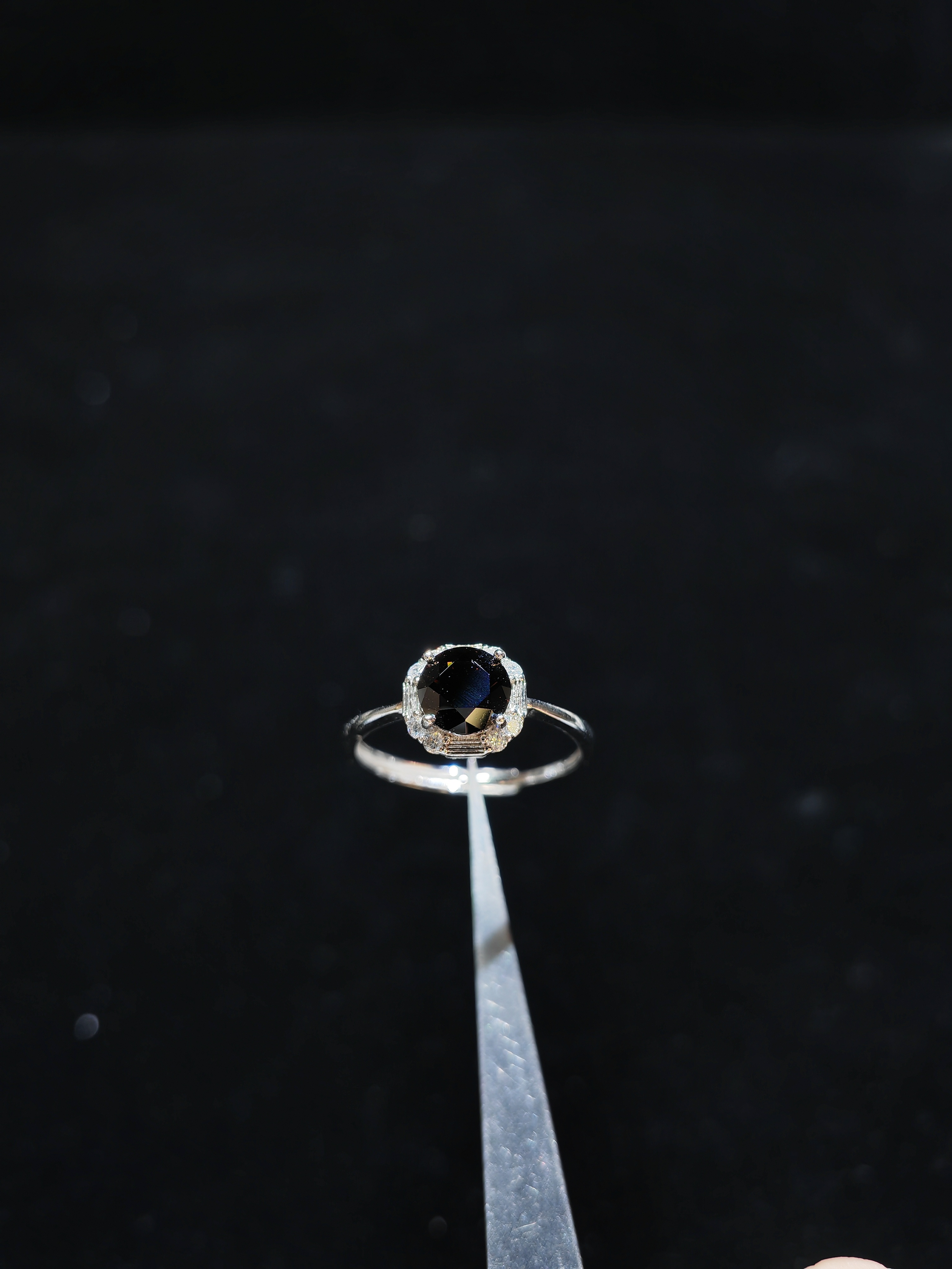 1.00ct 莫桑S925戒指 MR044