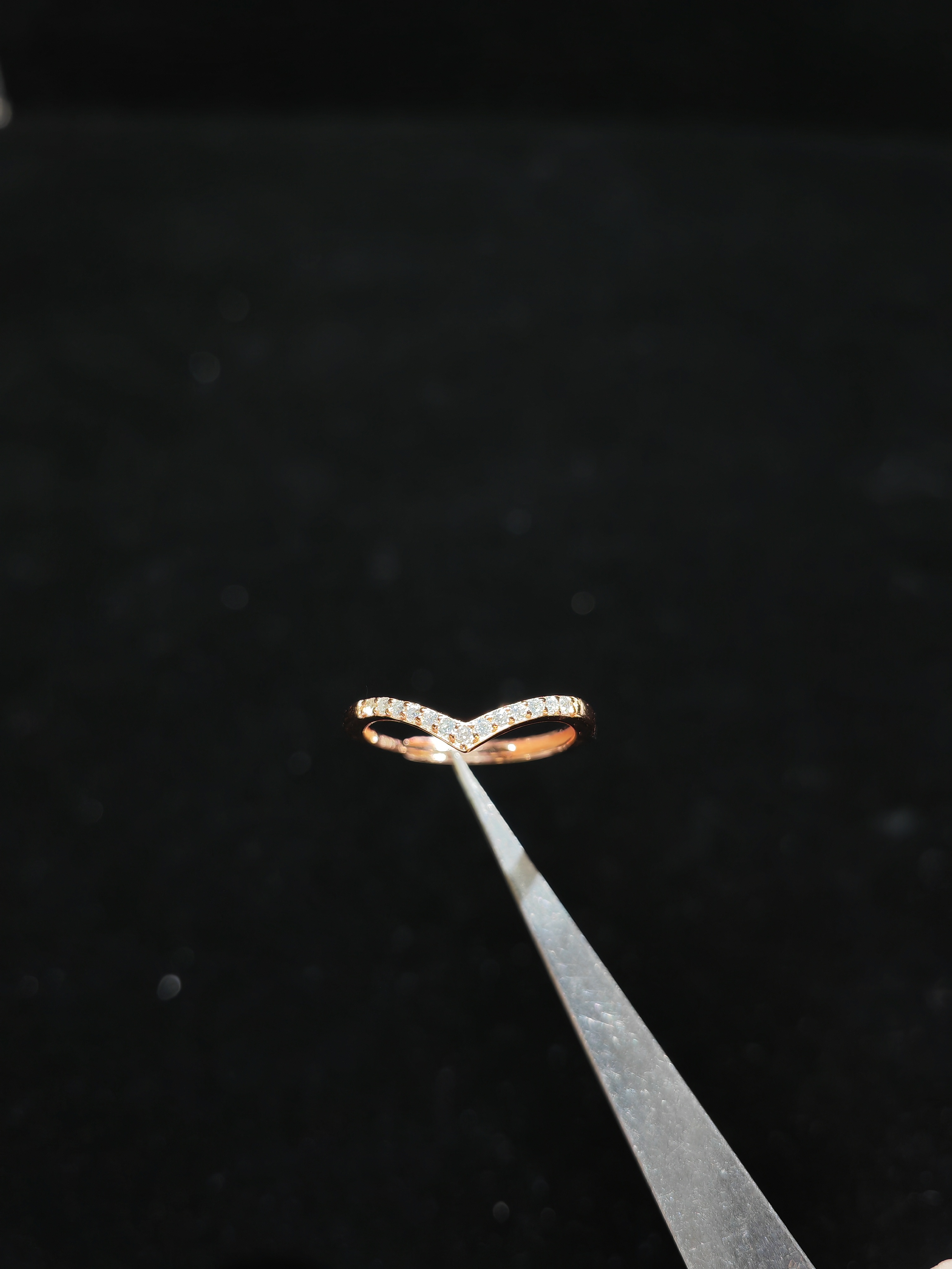 0.015ct 莫桑S925戒指 MR048