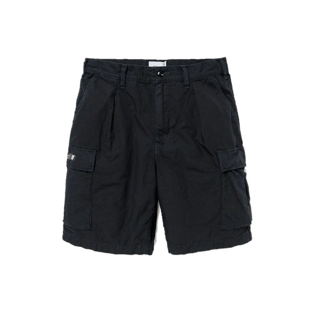 Wtaps Mils9602 / Shorts / Cotton. Ripstop 黑色工裝五分褲25