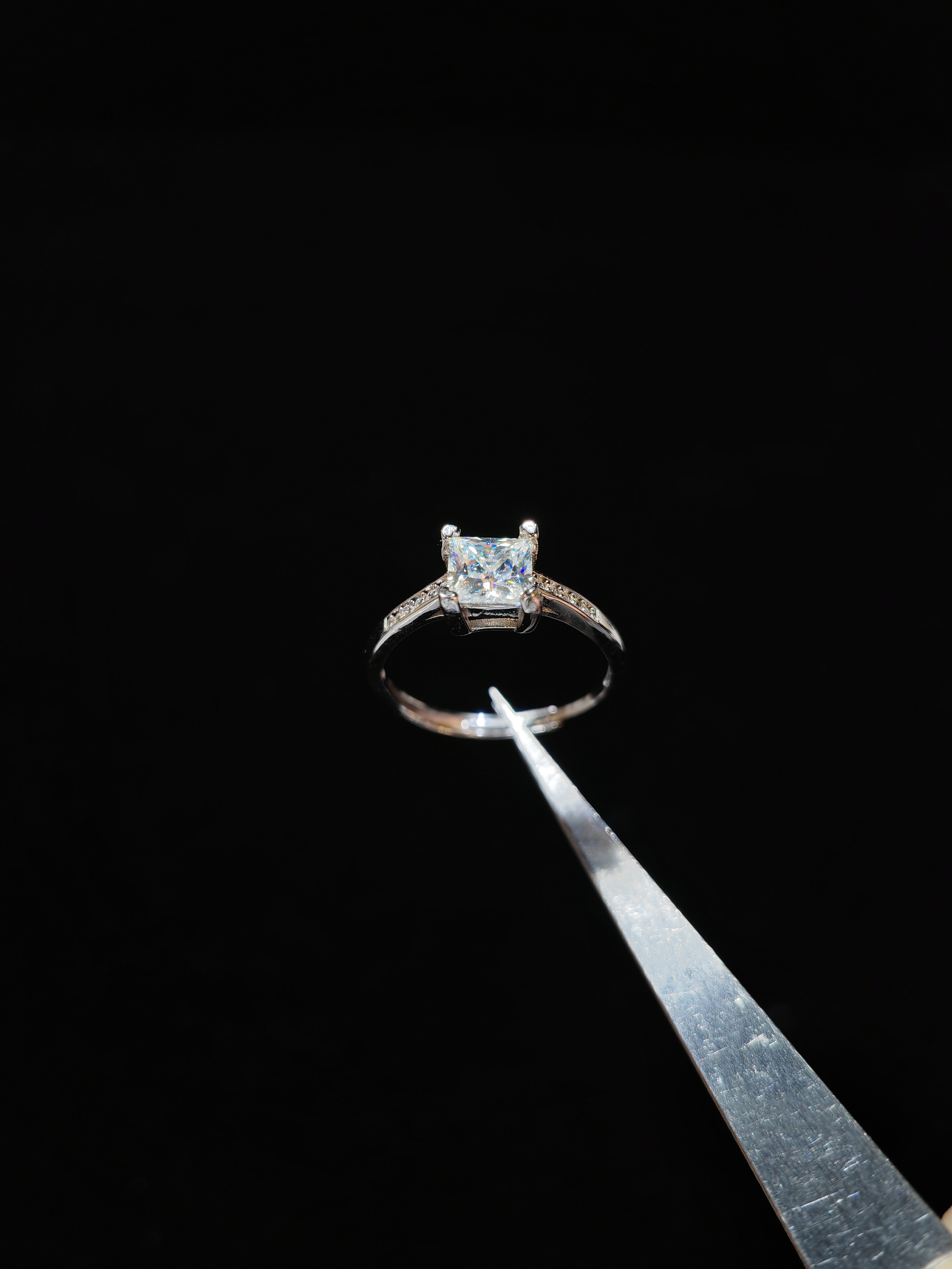 1.00ct 莫桑S925戒指 MR054