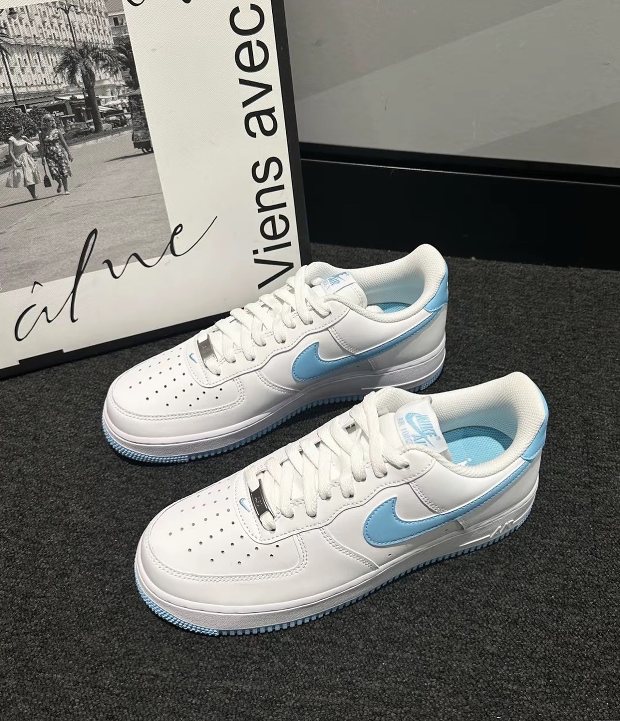Nike Air Force 1 Low Blue White 白藍 FQ4296-100