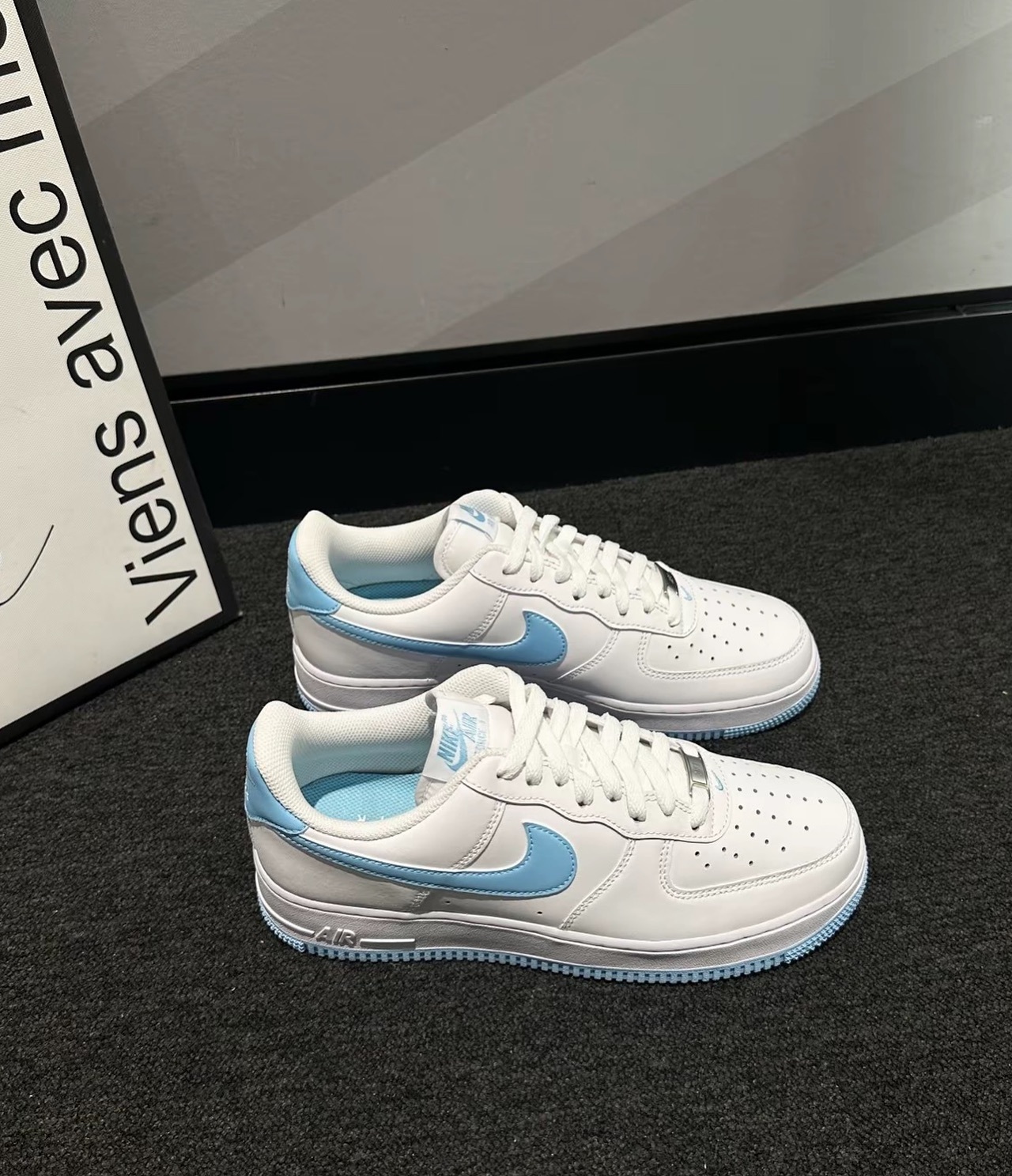 Nike Air Force 1 Low Blue White 白藍 FQ4296-100