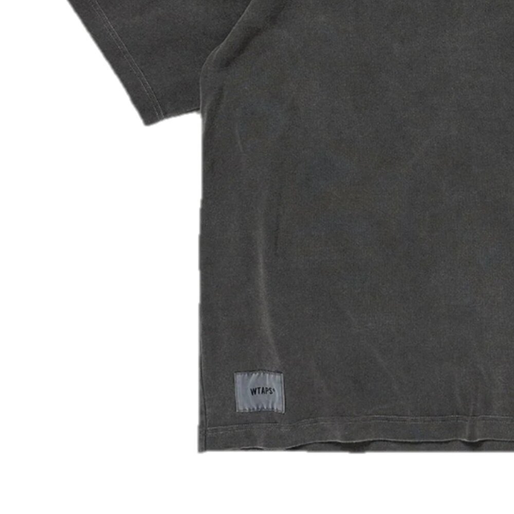 Wtaps Sign 02 / Ss / Cotton Black 黑色 素面 短Tee 251ATDT-CSM38