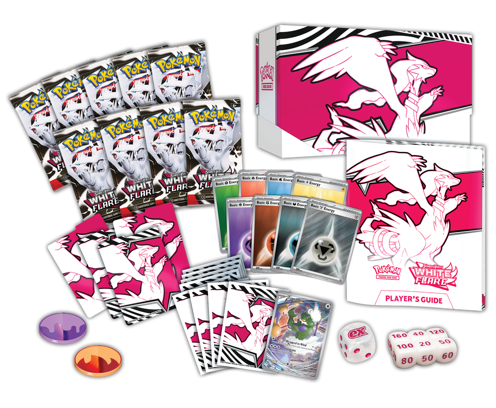 Pokémon TCG Box Scarlet & Violet - White Flare - Elite Trainer Box