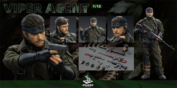 (Pre-Order) Kraken Studio 1/12 Viper Agent Action Figure (Deluxe)