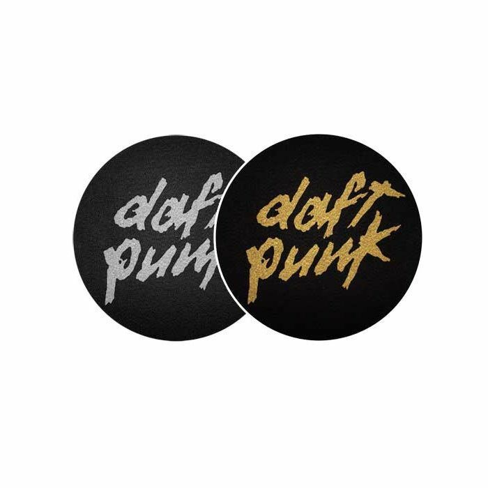 Daft Punk（Slipmat唱片墊 // 2 Pieces：金銀logo各一）