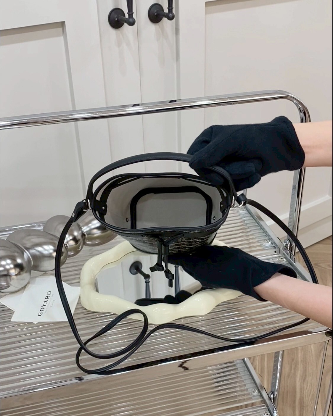 GOYARD｜PETIT FLIT 迷你水桶包 黑色