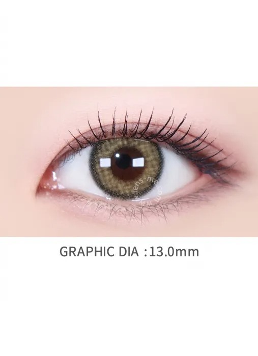 Lensme Holoris Europefit Sand Beige｜月拋彩妝隱形眼鏡｜每盒2片