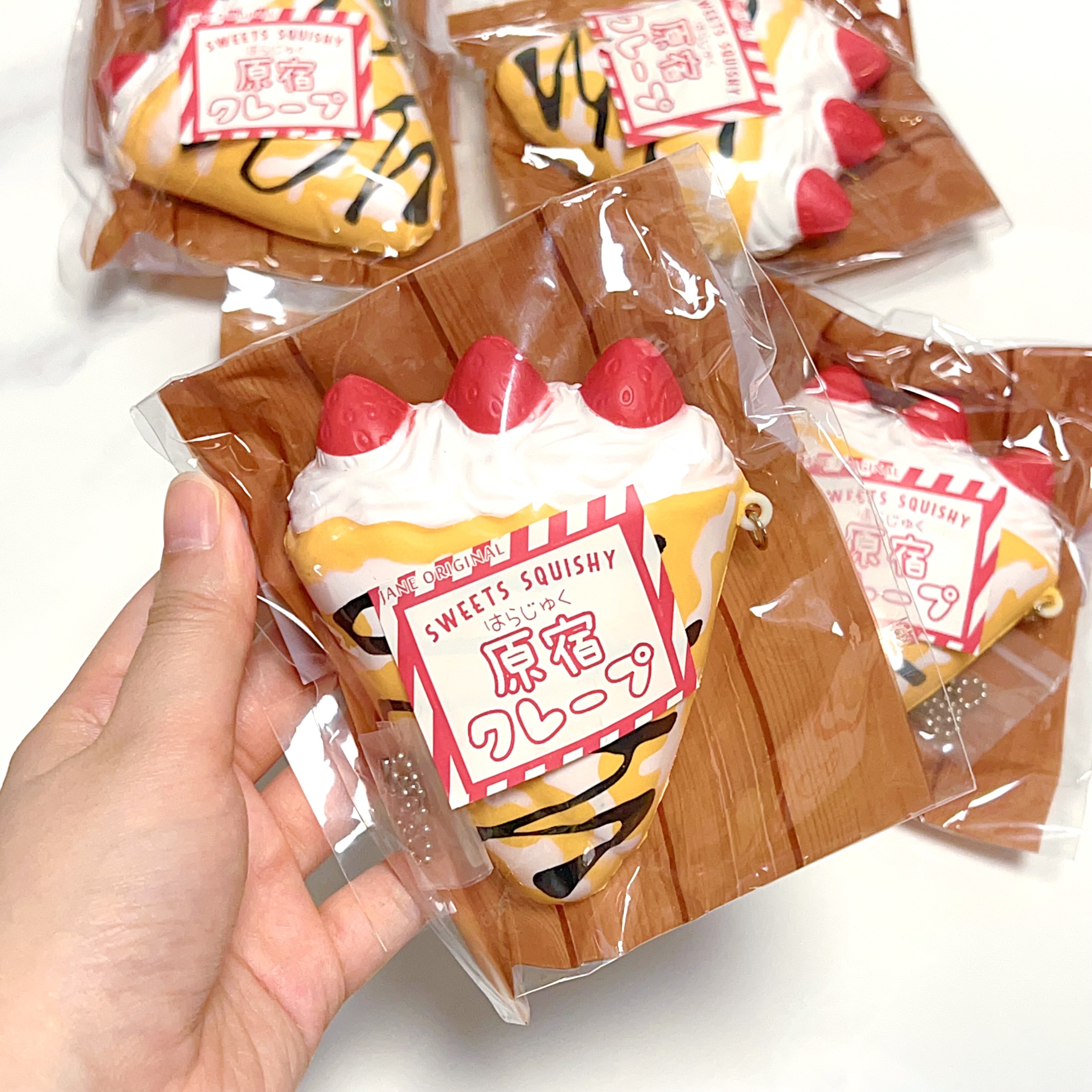 Japan Jane strawberry cream pancake squishy
