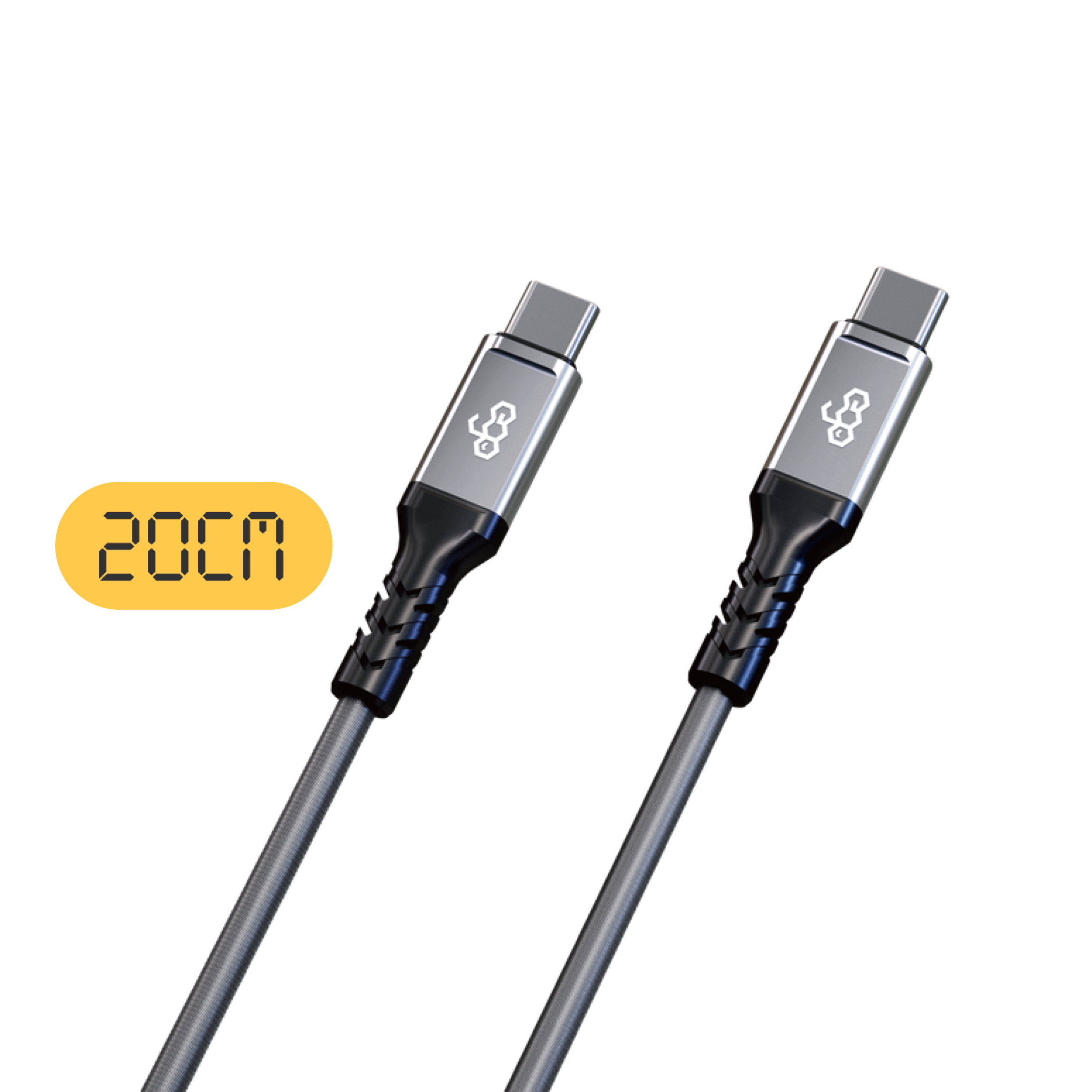 EGO Wiry Max 100W USB3.2 Type-C to C 數據線