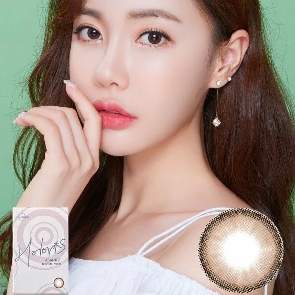 Lensme Holoris Asianfit Mousse Choco｜月拋彩妝隱形眼鏡｜每盒2片