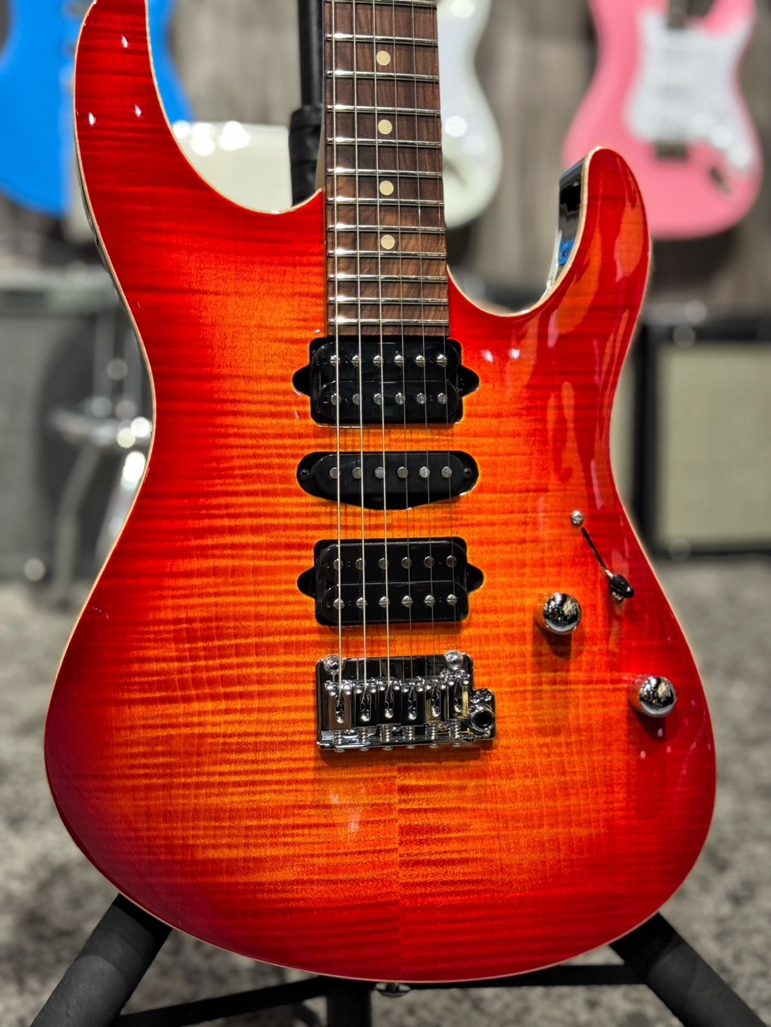 Suhr Modern Plus Fireburst Pau Ferro 電吉他 公司貨【宛伶樂器】