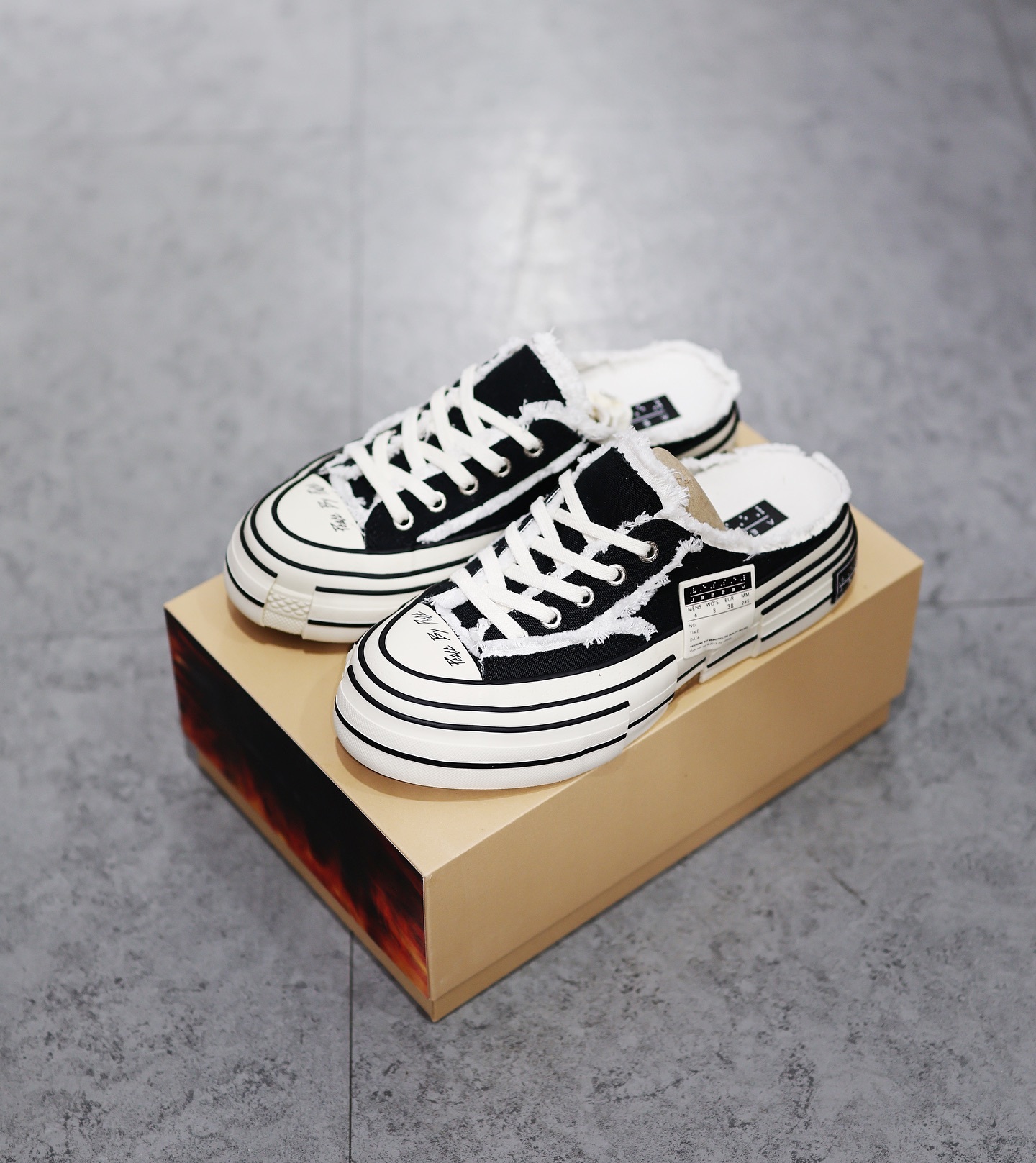 xVessel G.0.P. Slip On Black White 一腳蹬 黑白色