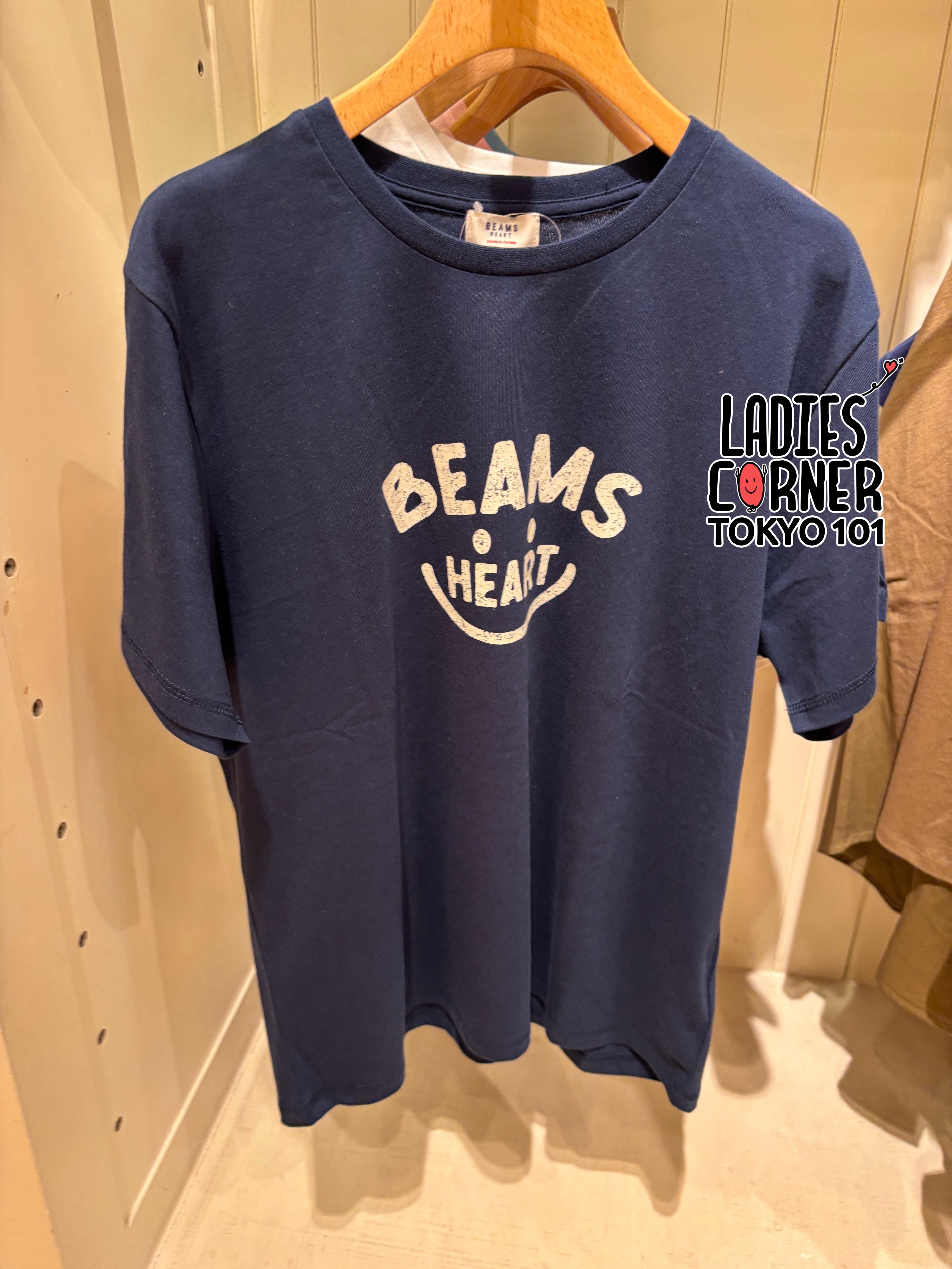 Beams Smile logo T-shirt