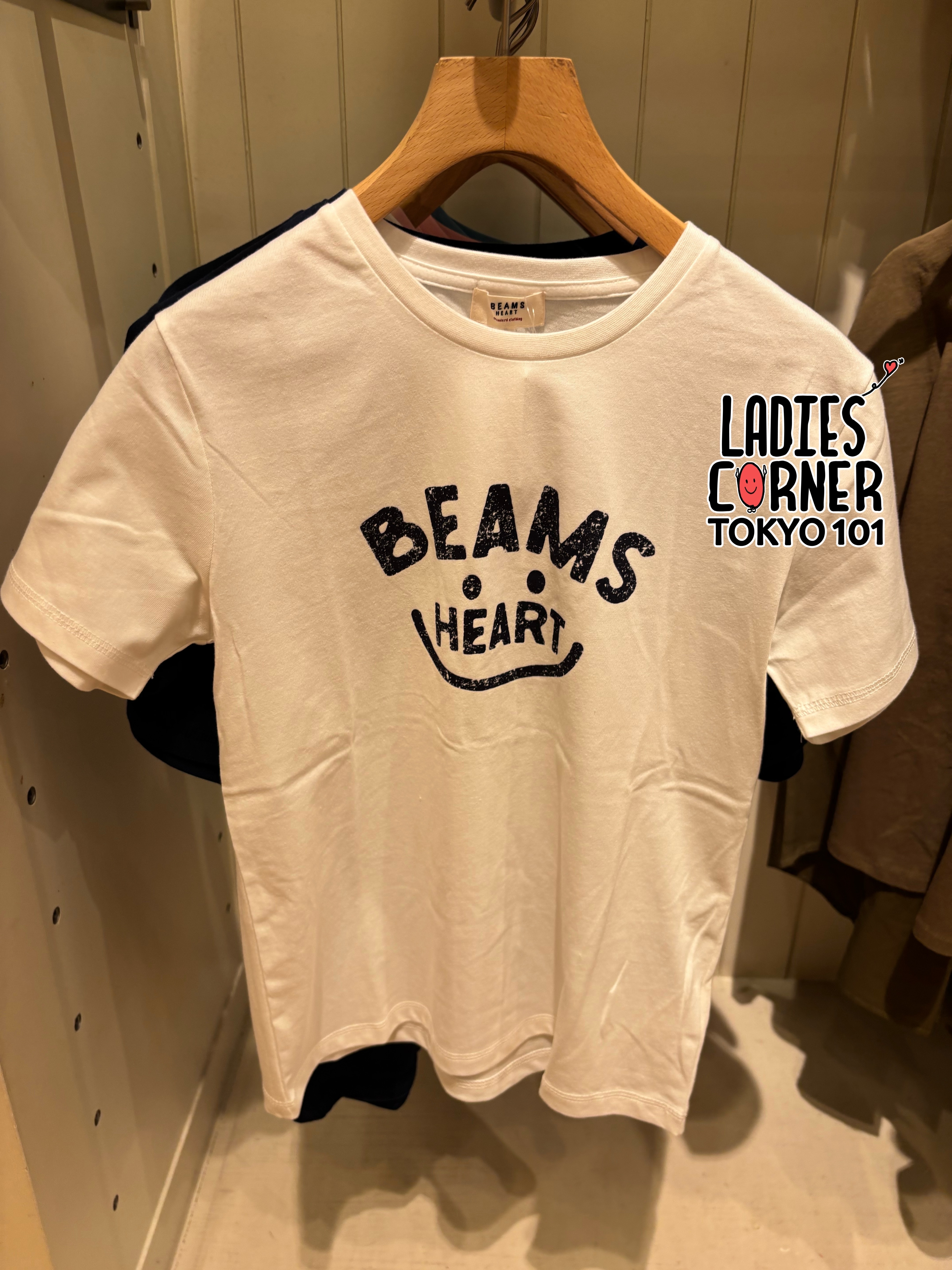 Beams Smile logo T-shirt
