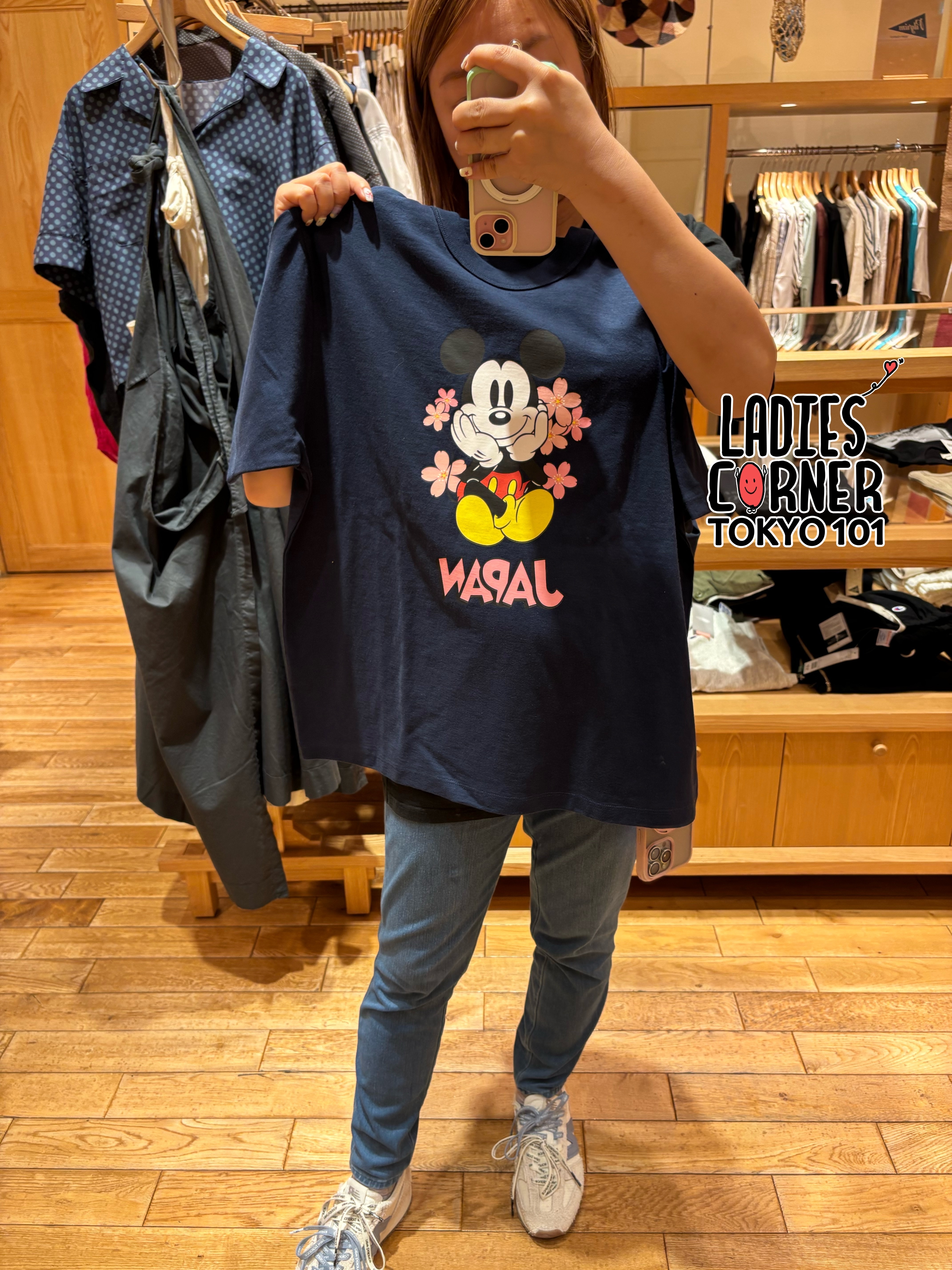 Beams Champion / Mickey Mouse / T-shirt