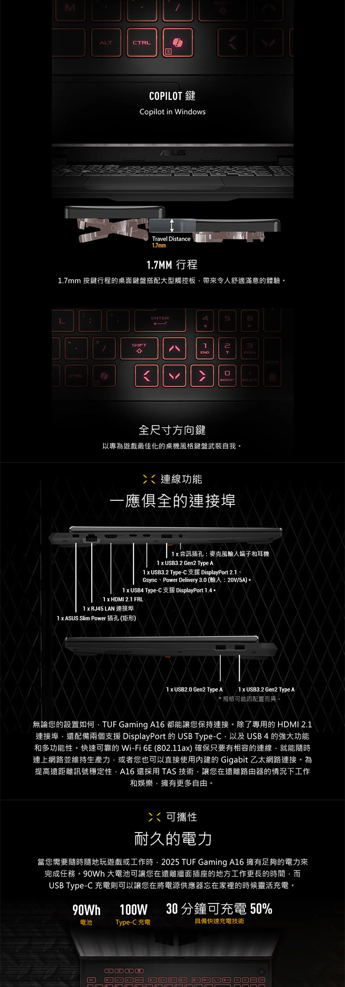 FA608UH-0031A260H連接埠