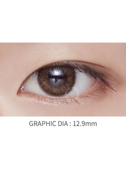 Lensme Secret Homme Brown｜月拋彩妝隱形眼鏡｜每盒2片