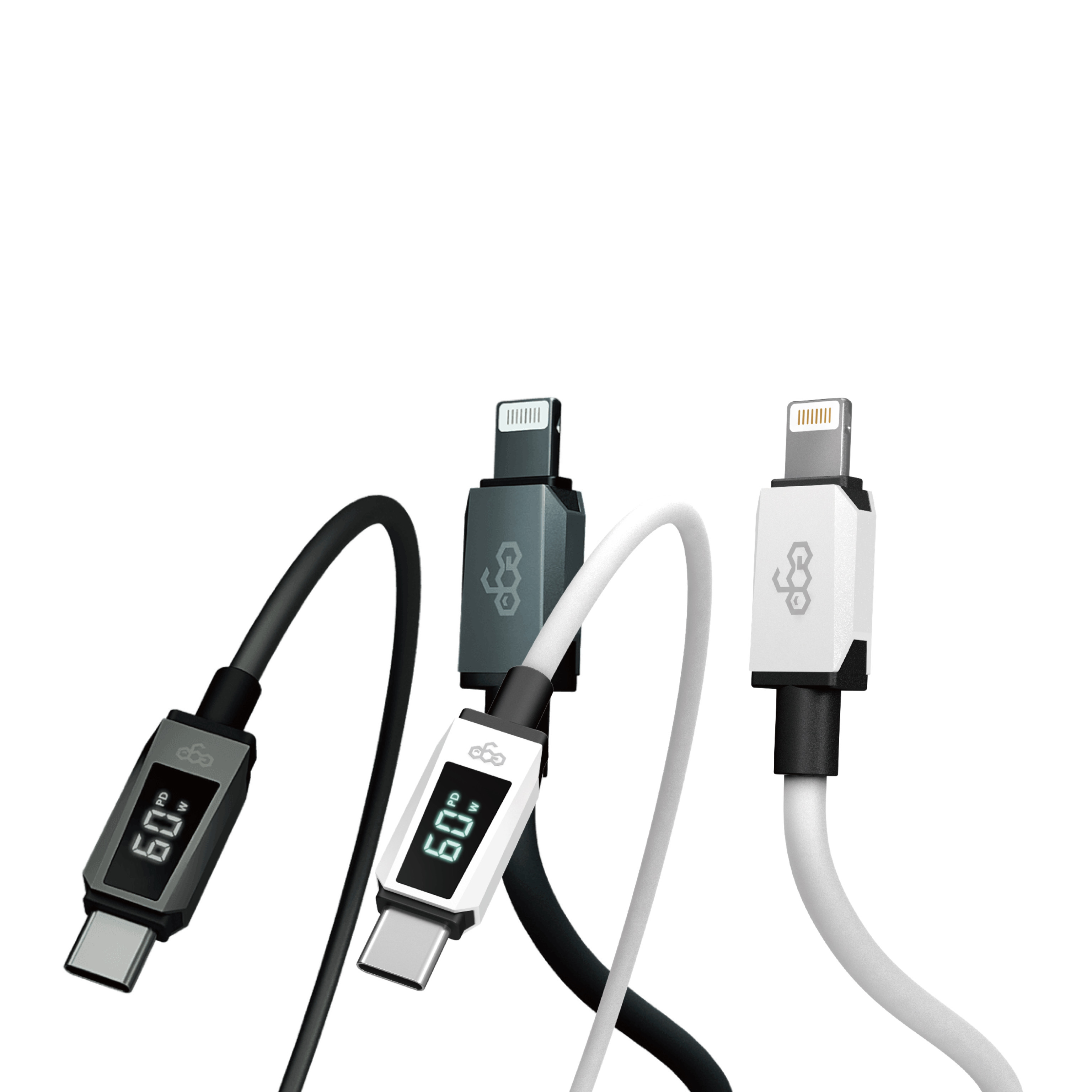 EGO Wiry Max2 60W 蘋果認證 即時速度顯示 C to Lightning充電線