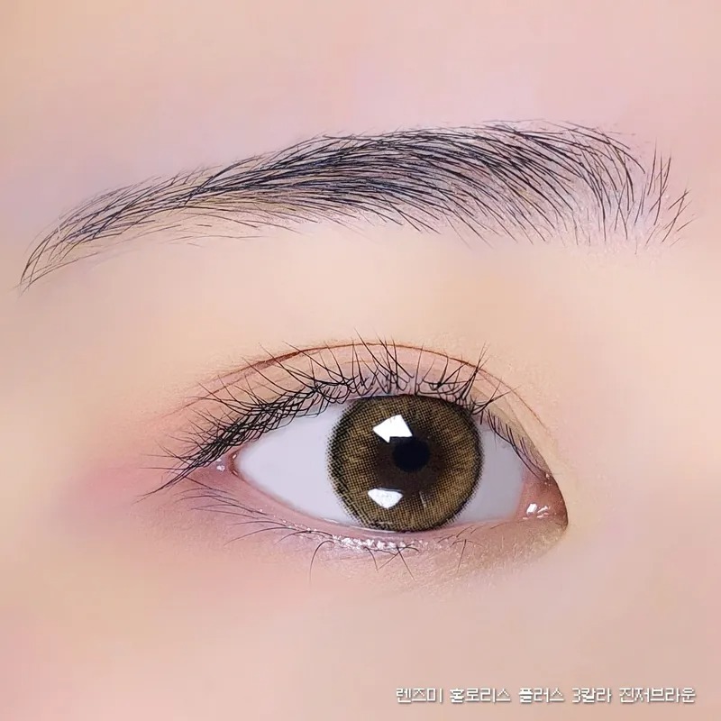 Lensme Holoris Plus 3Color Ginger Brown｜月拋彩妝隱形眼鏡｜每盒2片