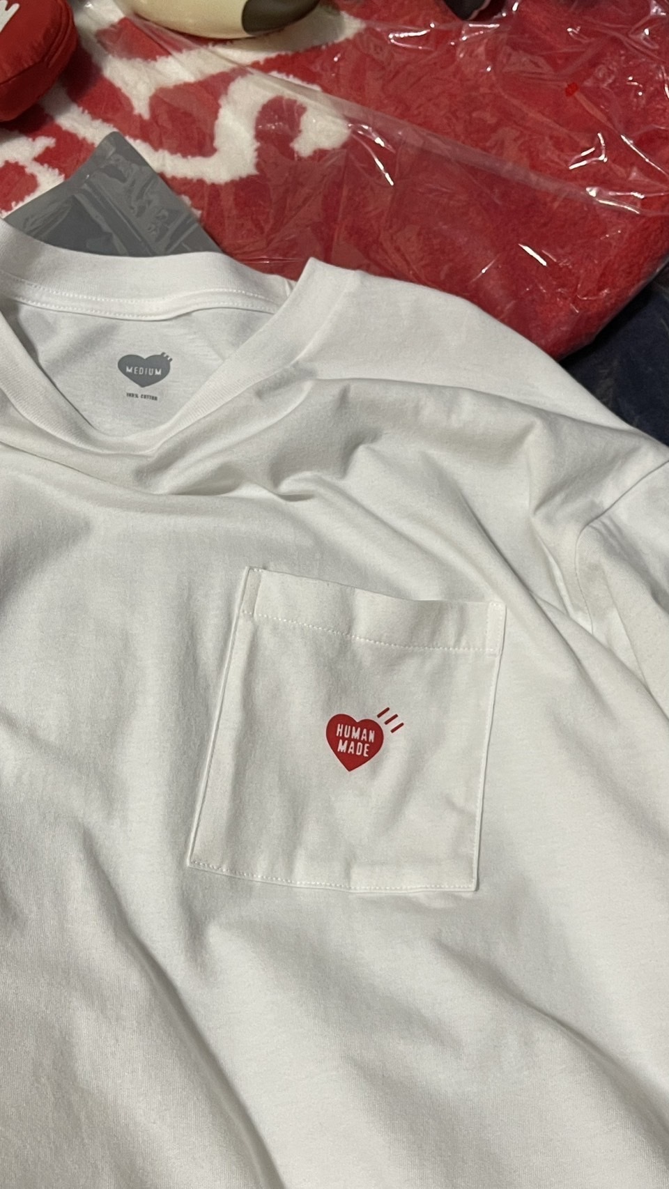 Human Made pocket t 口袋 純棉 素TEE 三件組/單件 hm29cs043