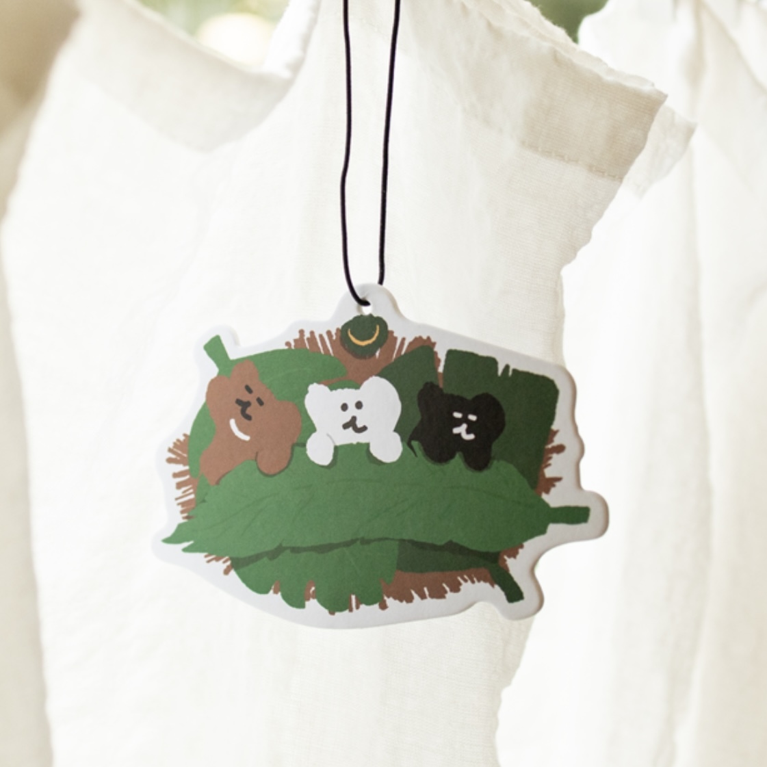 DINOTAENG 袋鼠家族 卡片芳香 QUOKKA & BOBO 香片 韓國代購