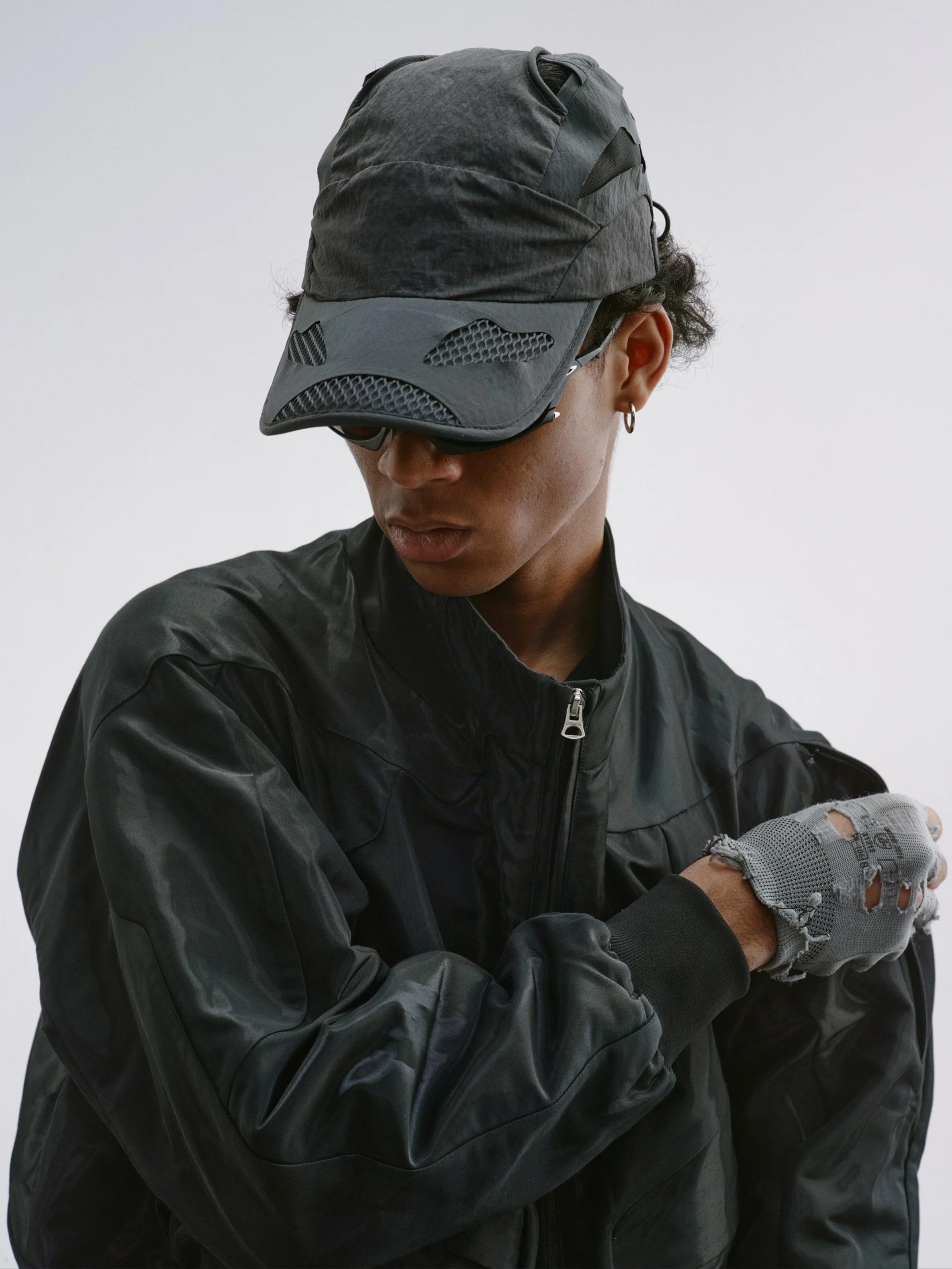 【Focus Store】 Hamcus SS25 DUSZEN R.E.A / Driftflow Adaptive Peaked Cap 黑 機能帽 CM00225-1(BK)