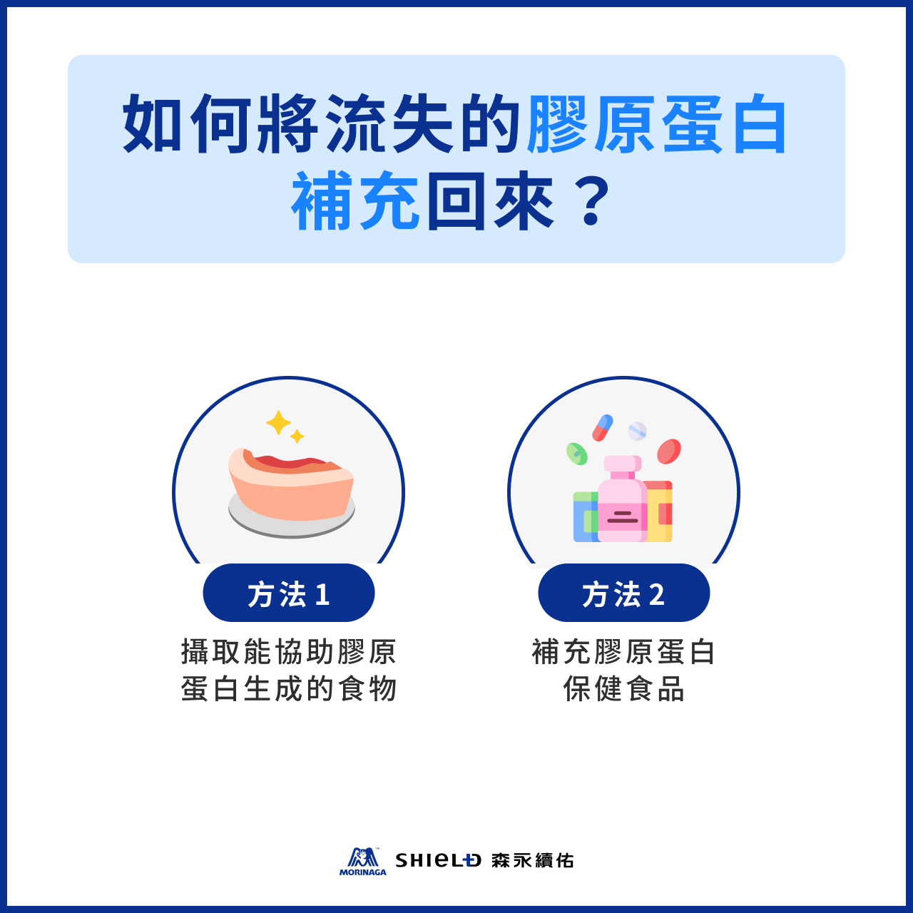膠原蛋白補充方法 1：攝取能協助膠原蛋白生成的食物