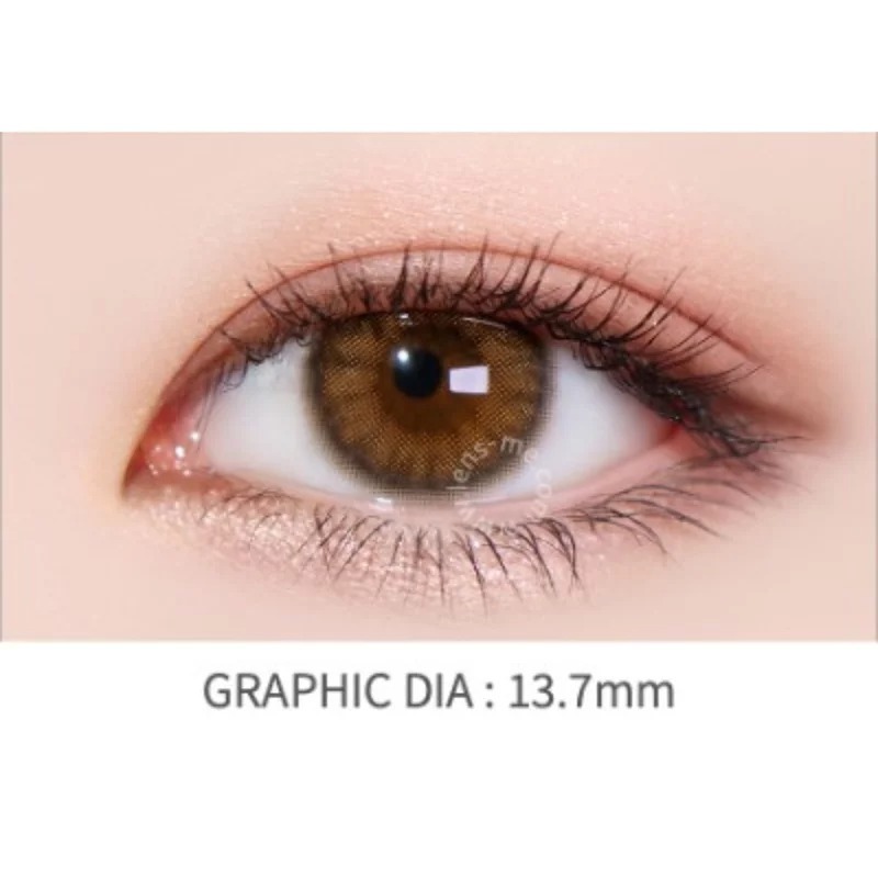 [散光] Lensme Torica 1 Month Elenity Brown｜月拋散光彩妝隱形眼鏡｜每盒2片