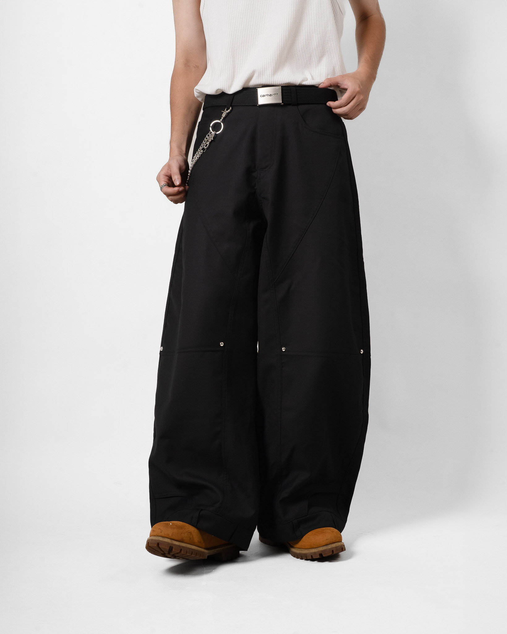 OurPick Scimitar Reverse Suit Pants 廓形彎刀反口袋西裝褲