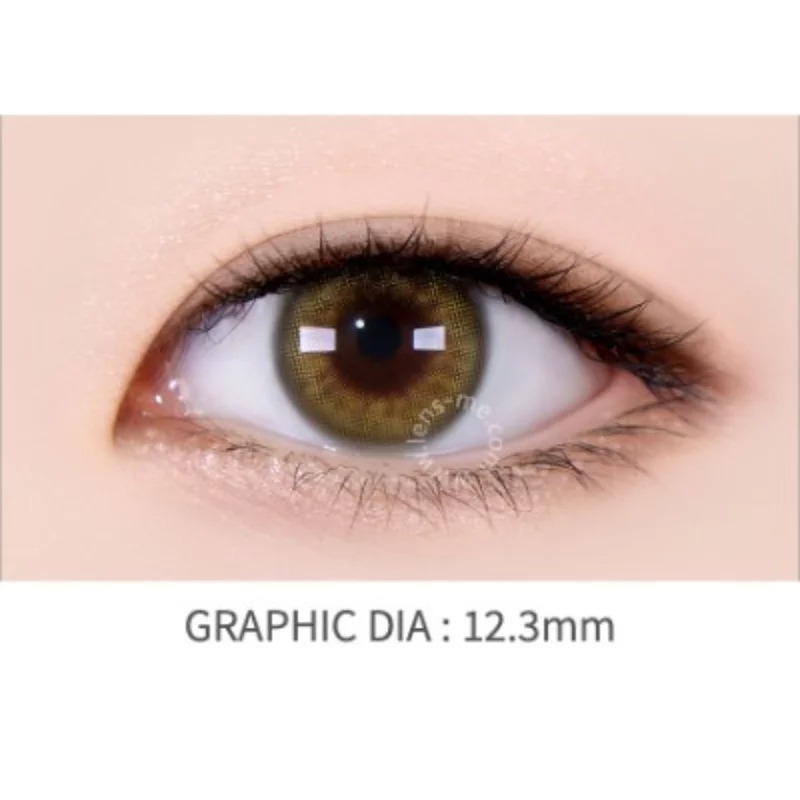 [散光] Lensme Torica 1 Month Sherbet Olive｜月拋散光彩妝隱形眼鏡｜每盒2片