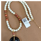 MH/YF白蜜项链diy血翳平安扣A26