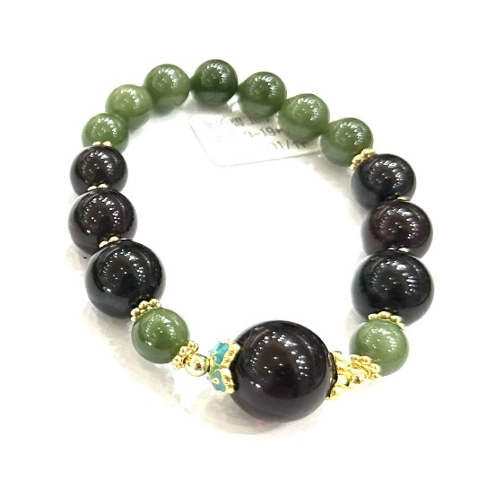 MH/WR血珀碧玉手串A31